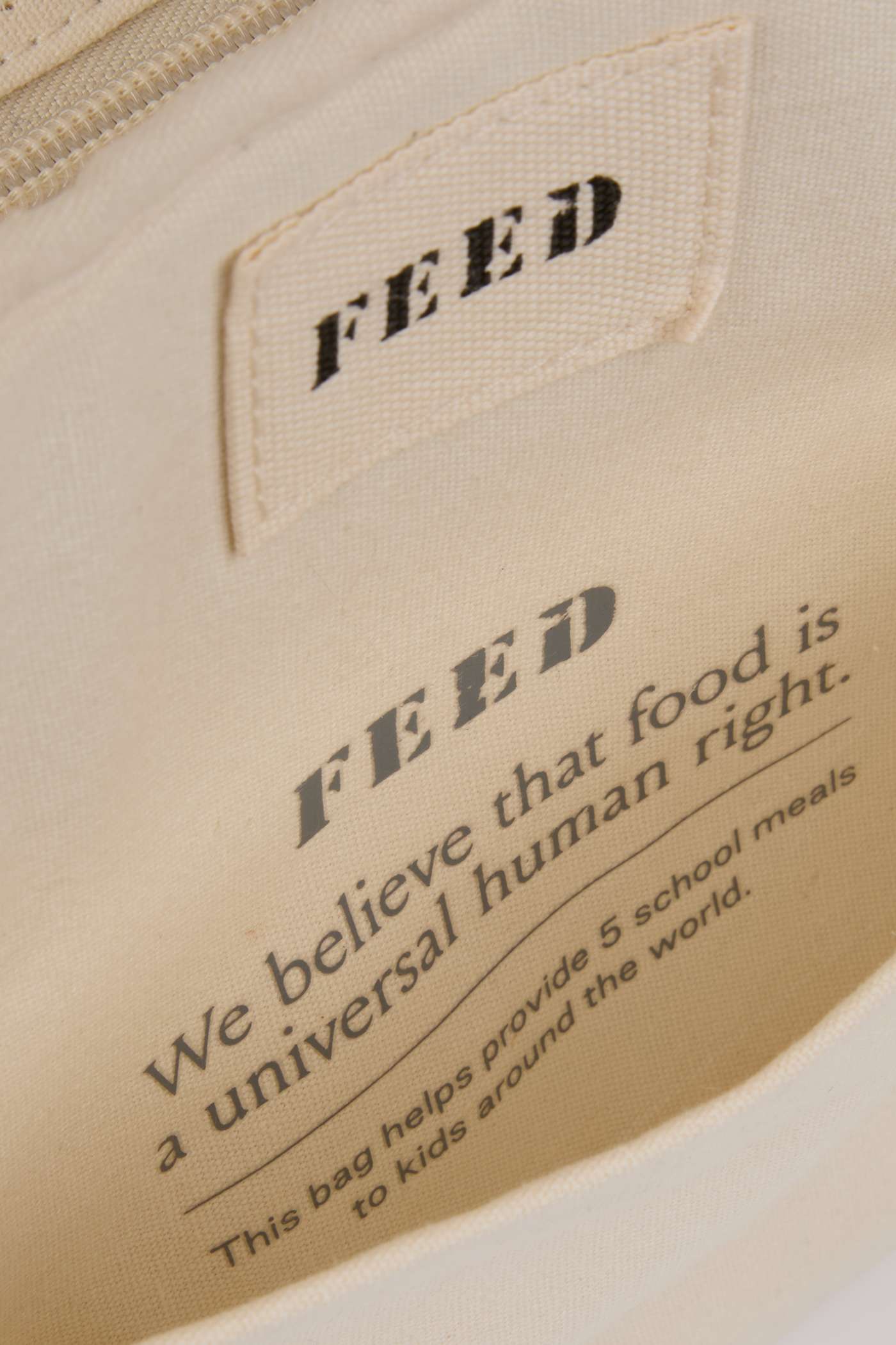 Picture of FEED Organic Cotton 9 Can Lunch Cooler