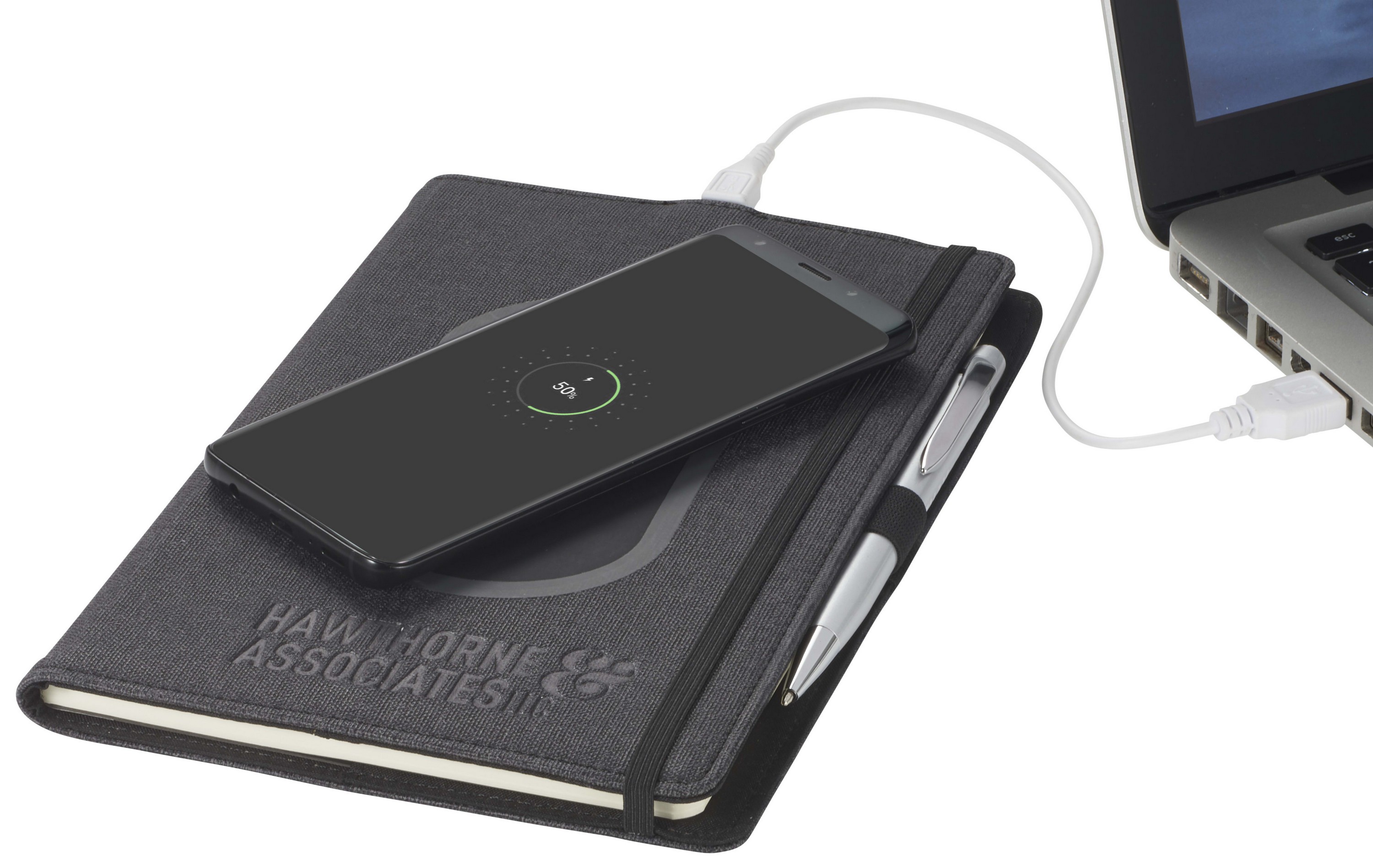 Picture of 5.5 x 8.5 FSC® Mix Walton Wireless Charging Journal
