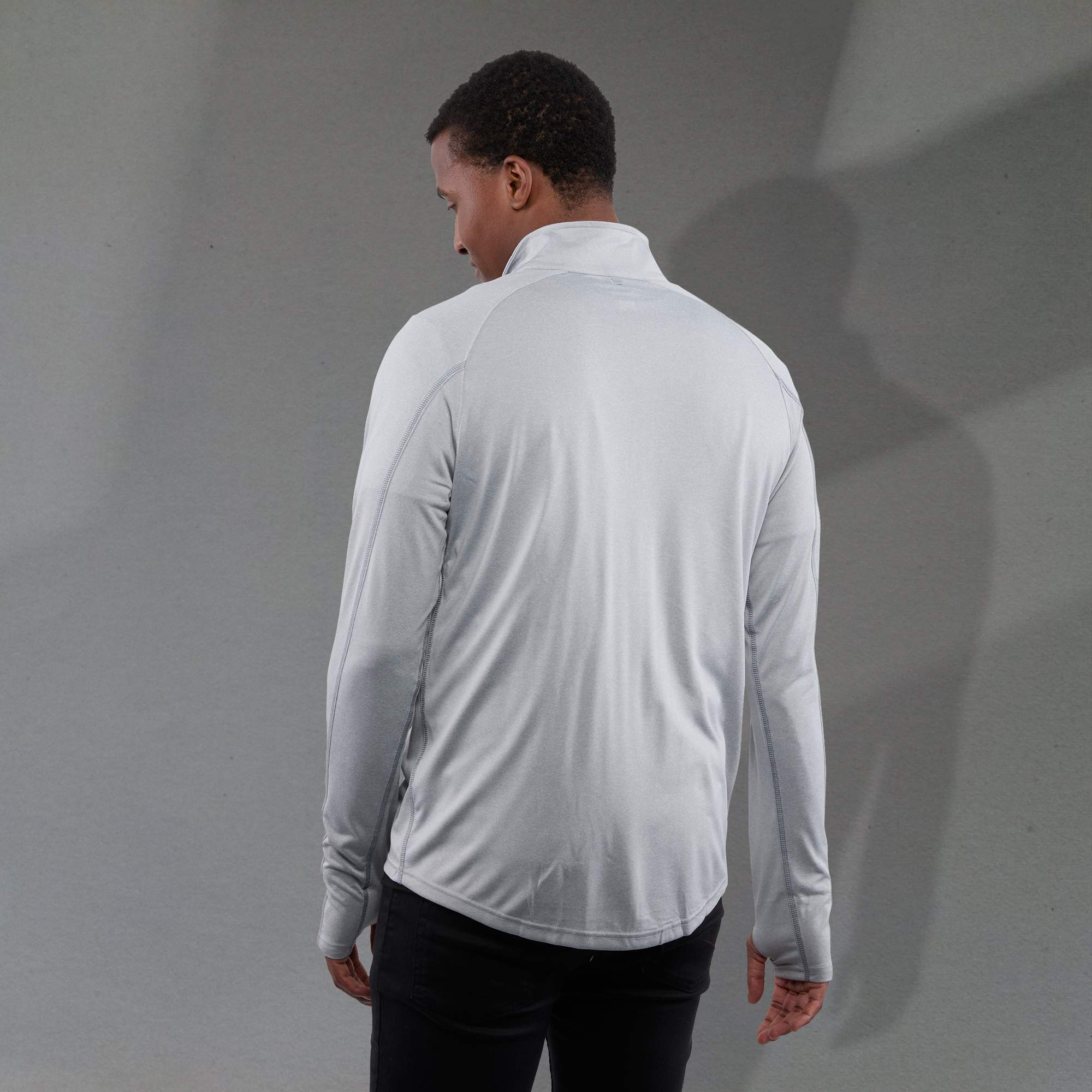 Picture of Men's TAZA Performance Knit Quarter Zip with Thumb Holes
