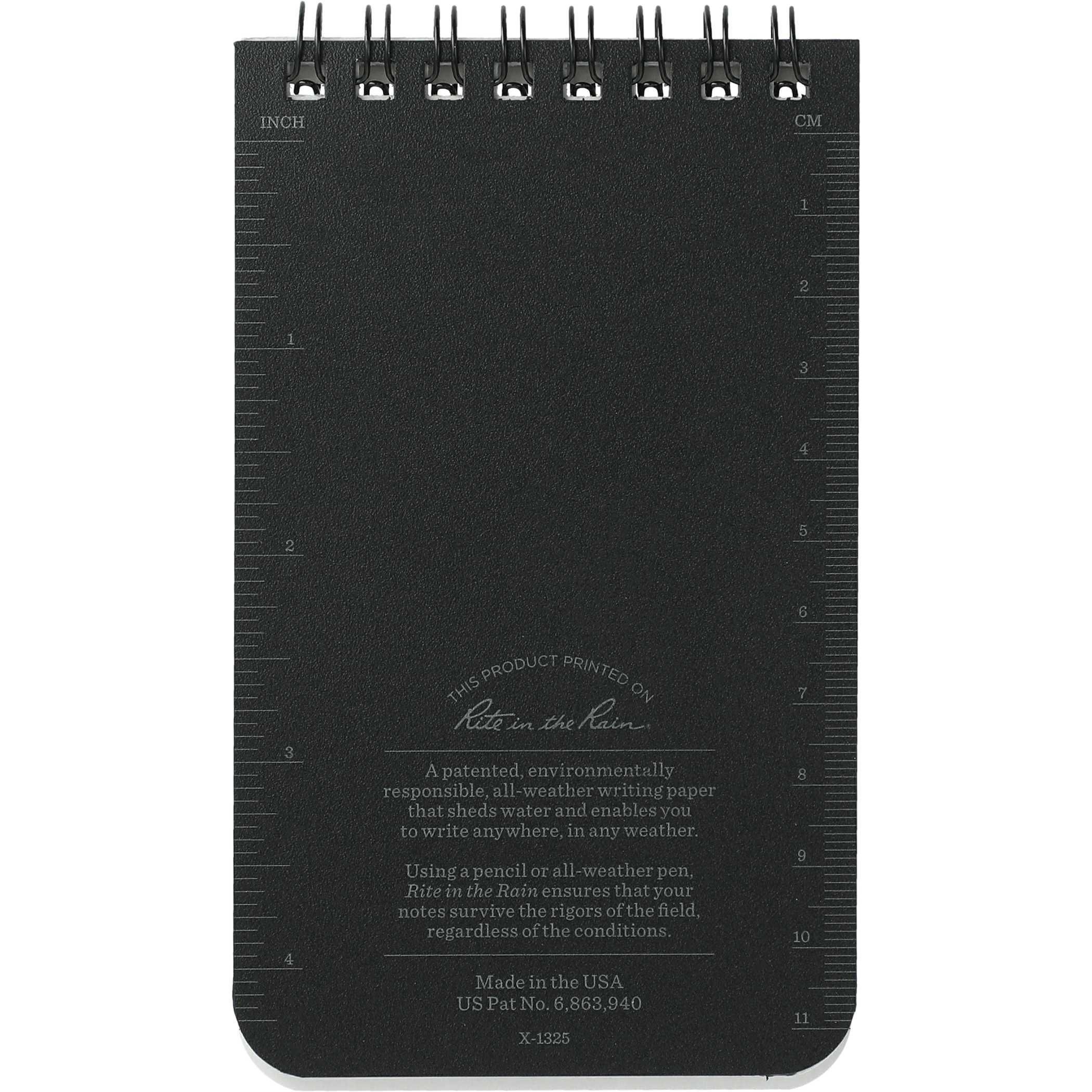 Picture of 3'' x 5'' Rite in the Rain Top Spiral Notebook