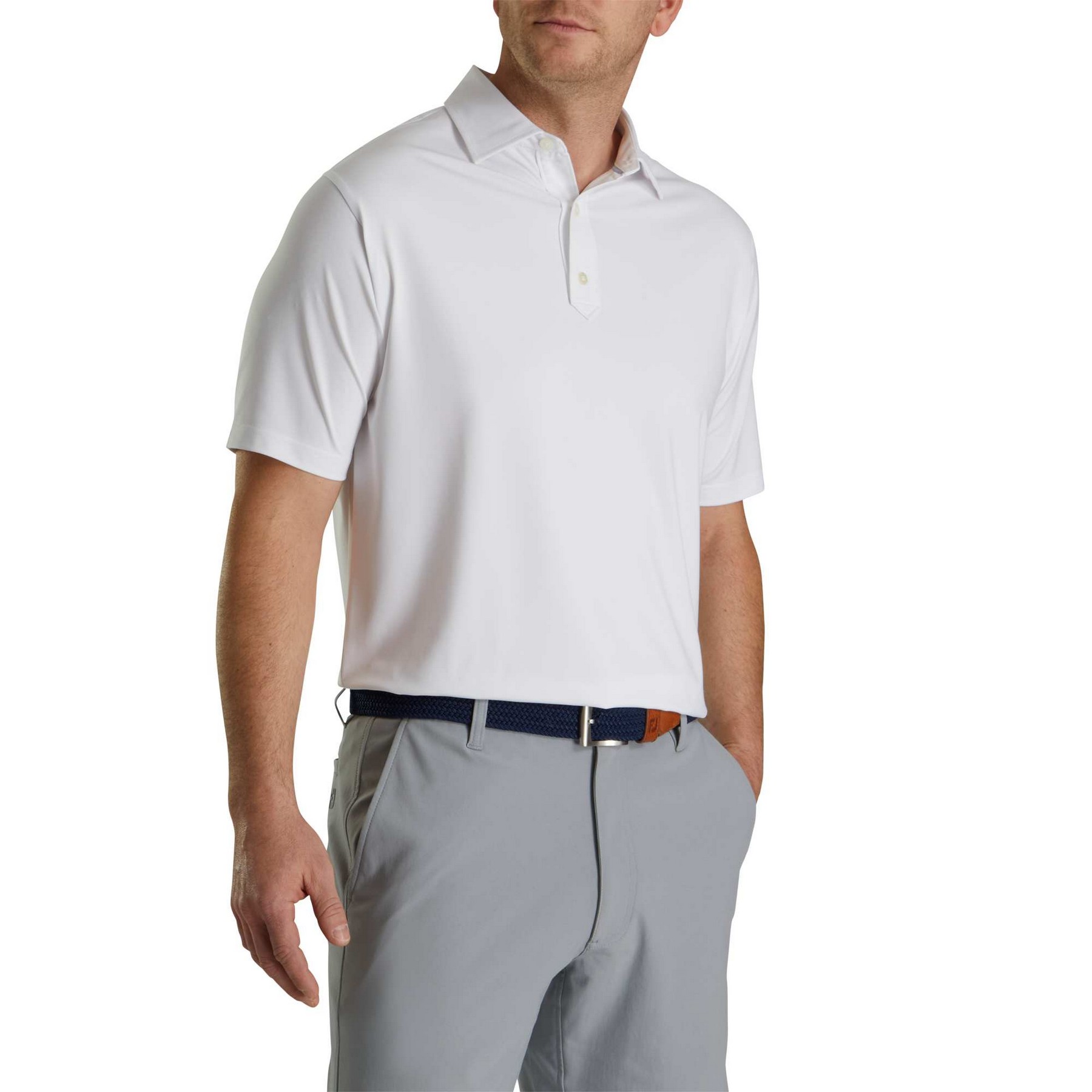 Picture of FootJoy Men's Solid Lisle Polo