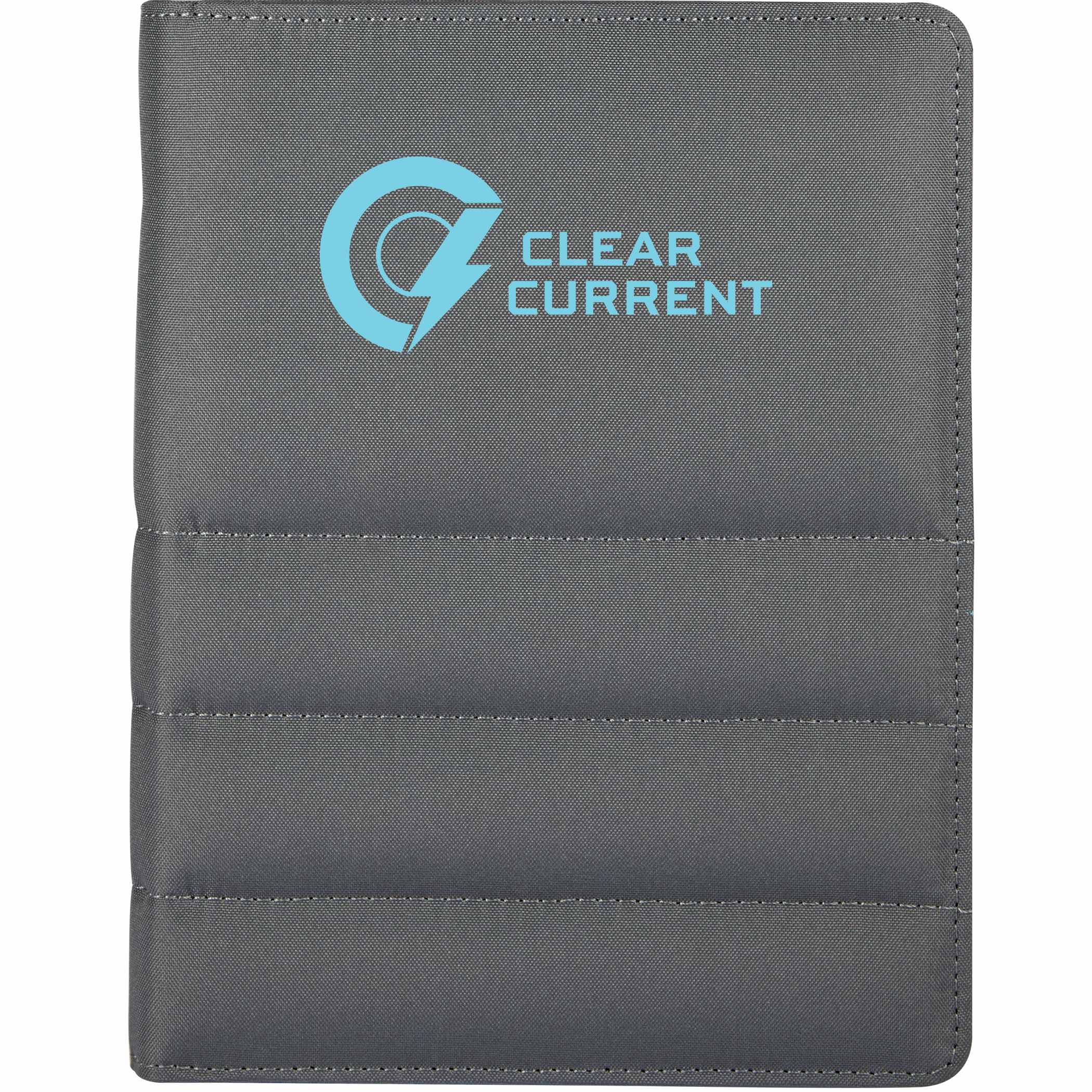 Picture of Puffer Zippered Padfolio with FSC® Recycled Paper