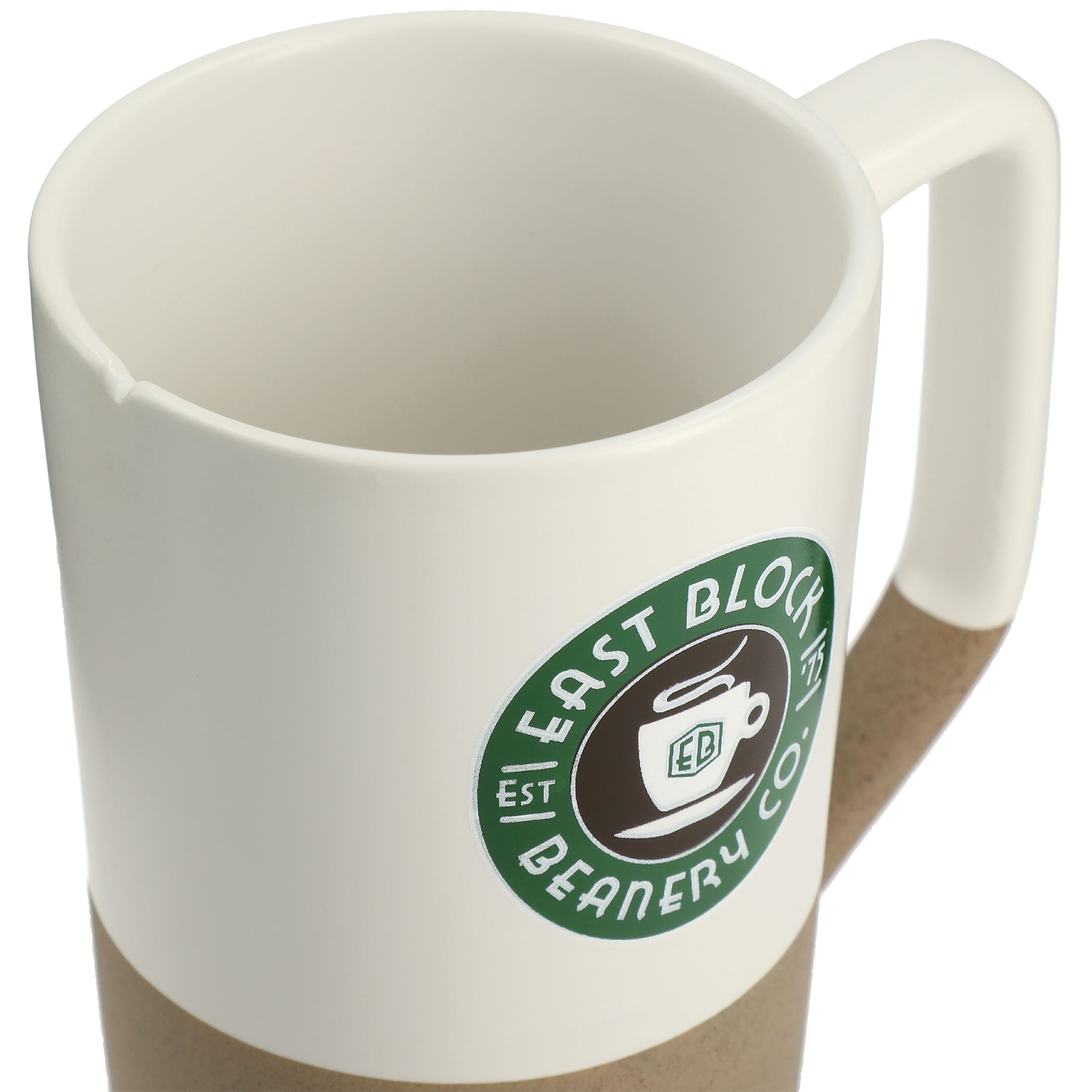 Picture of Tahoe Tea & Coffee Ceramic Mug with Wood Lid 16oz