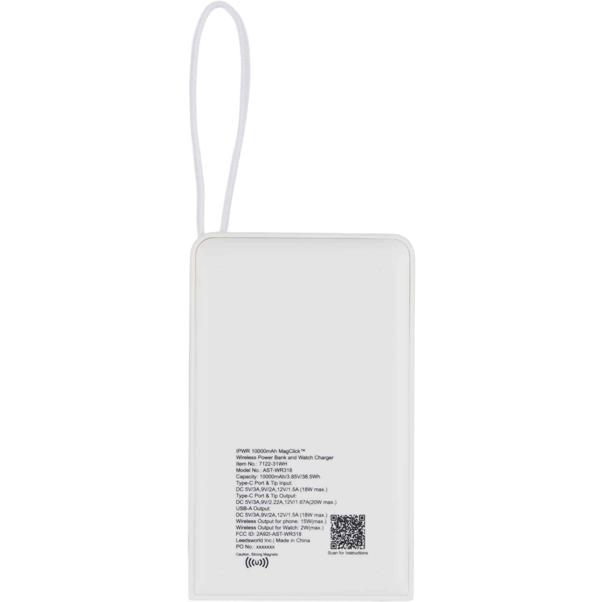 Picture of IPWR 10000 MagClick™ Powerbank and iWatch Charger