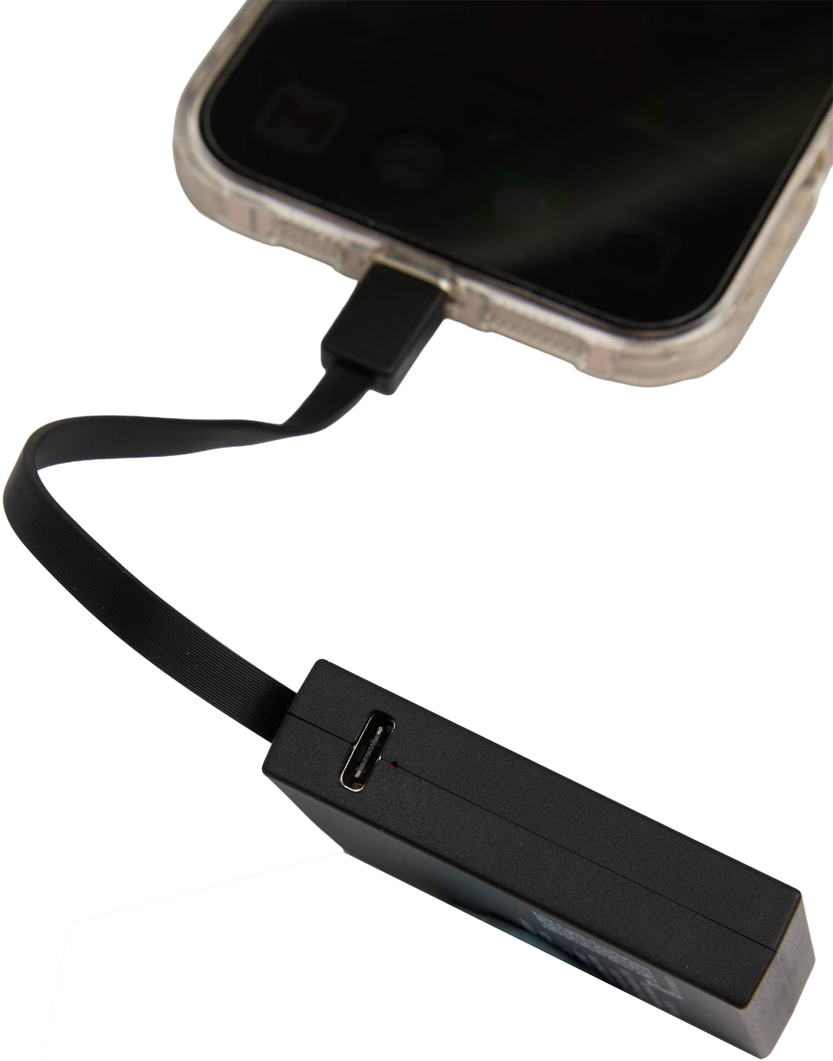 Picture of Recycled ABS 2000 mAh Power Bank with Type-C Cable