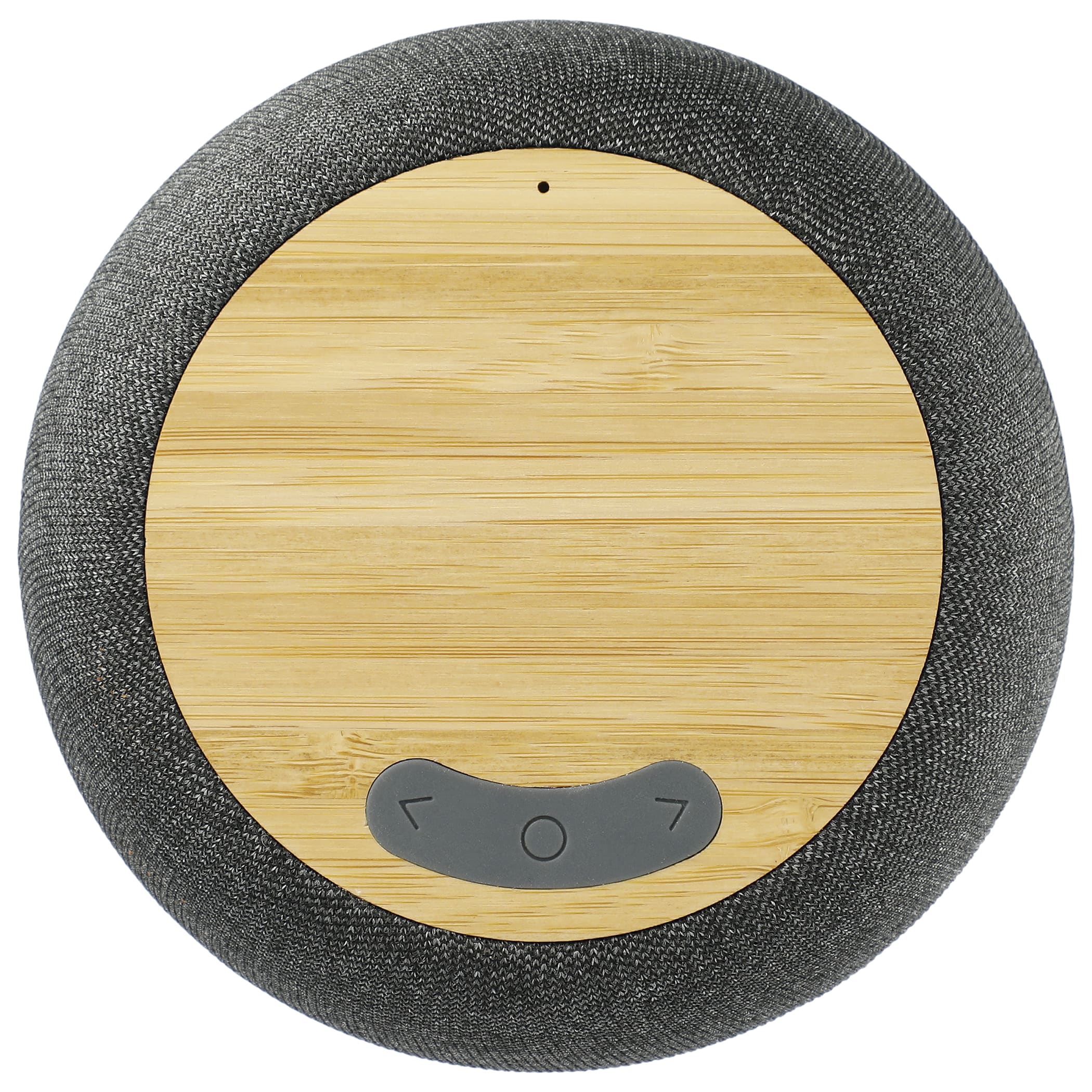 Picture of Wireless Charging Garm Fabric & Bamboo Bluetooth Speaker