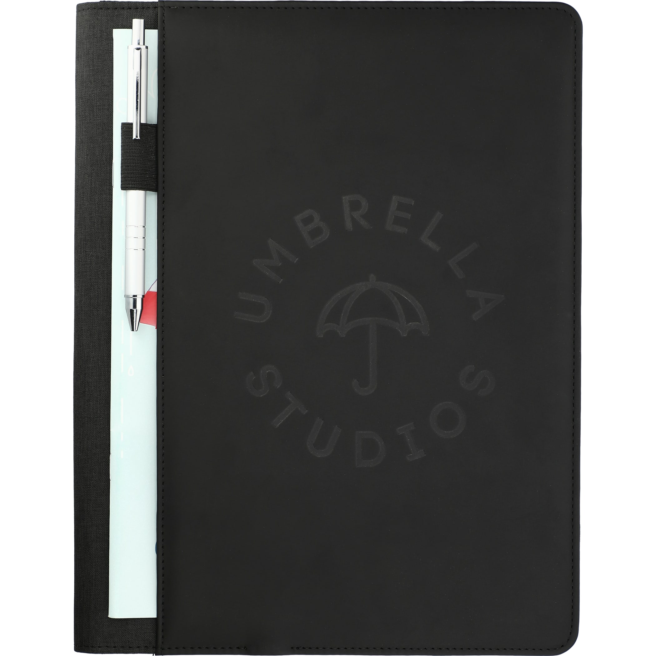 Picture of 10'' x 12.5'' Vienna Wireless Charging Writing Pad with FSC® Mix Paper