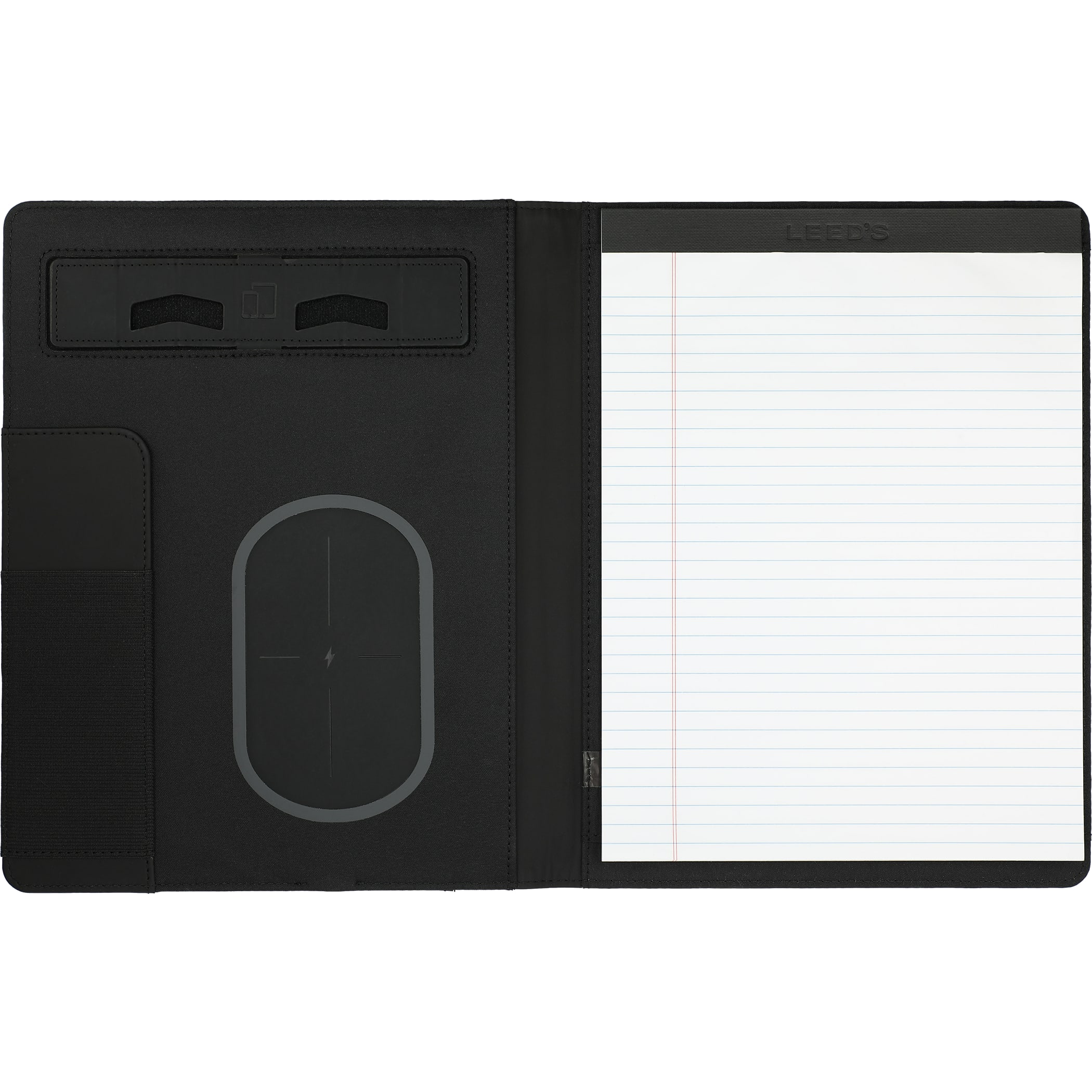 Picture of 10'' x 12.5'' Vienna Wireless Charging Writing Pad with FSC® Mix Paper