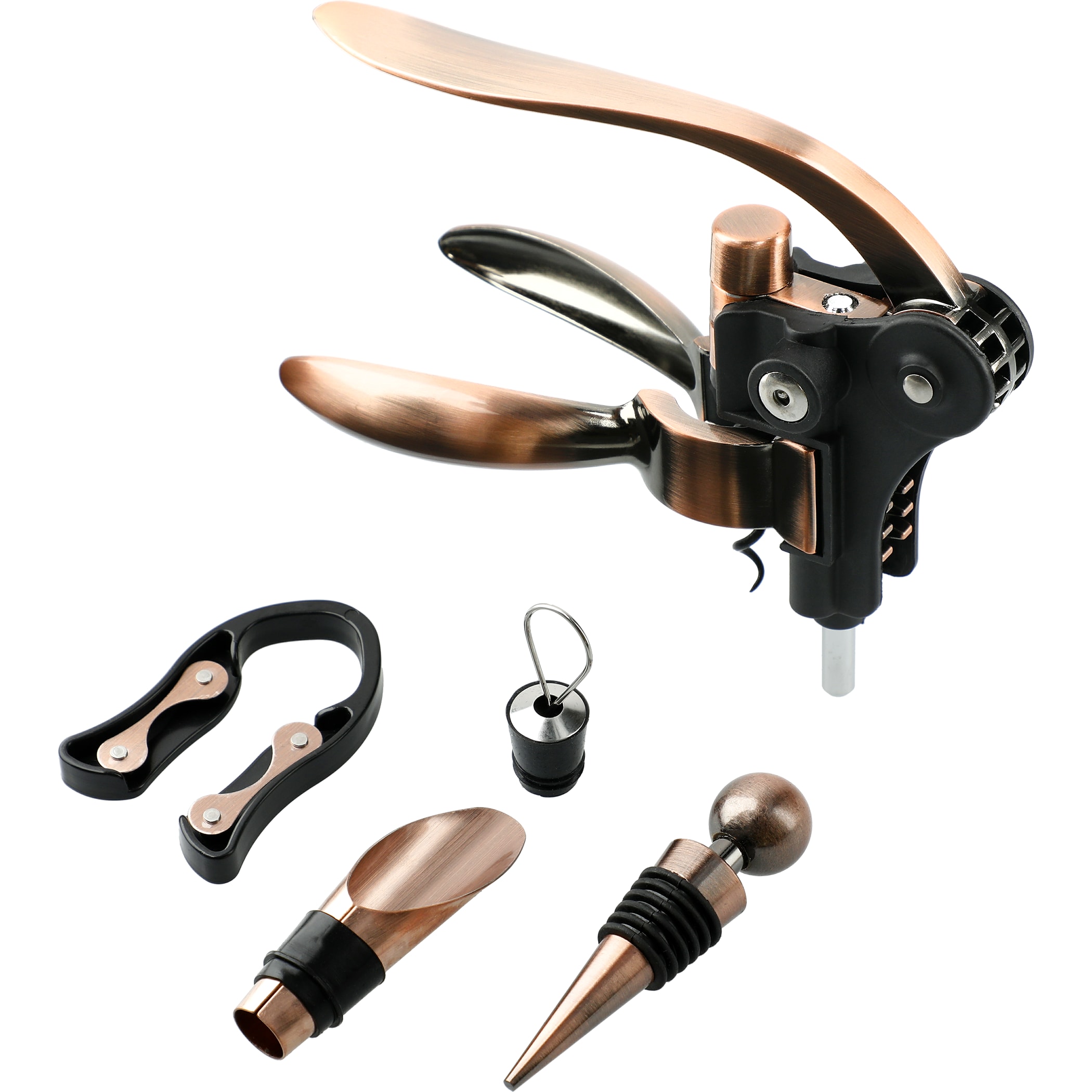 Picture of Graze Wood and Metal Wine Set
