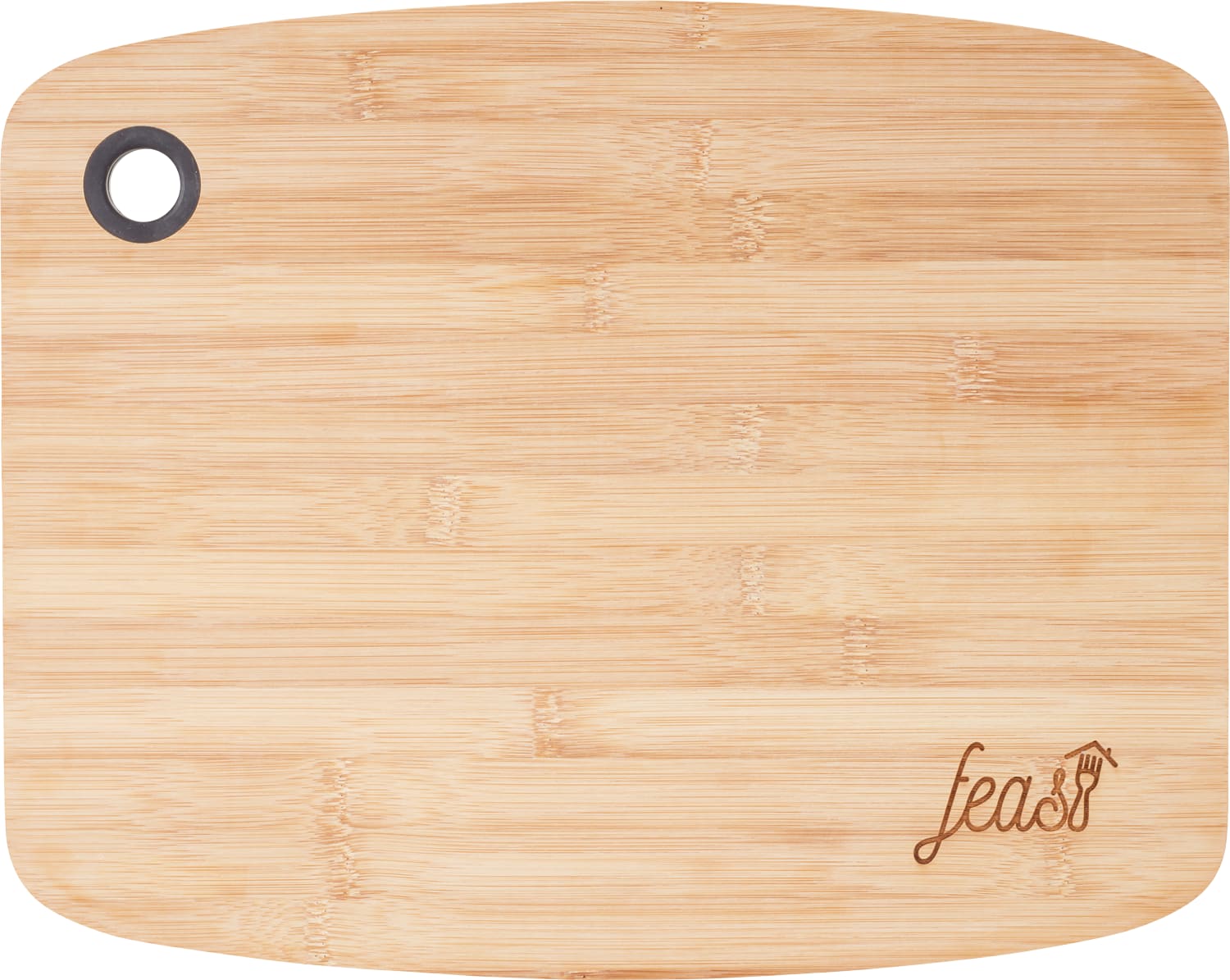 Picture of Bamboo Large Cutting Board with Silicone Grip