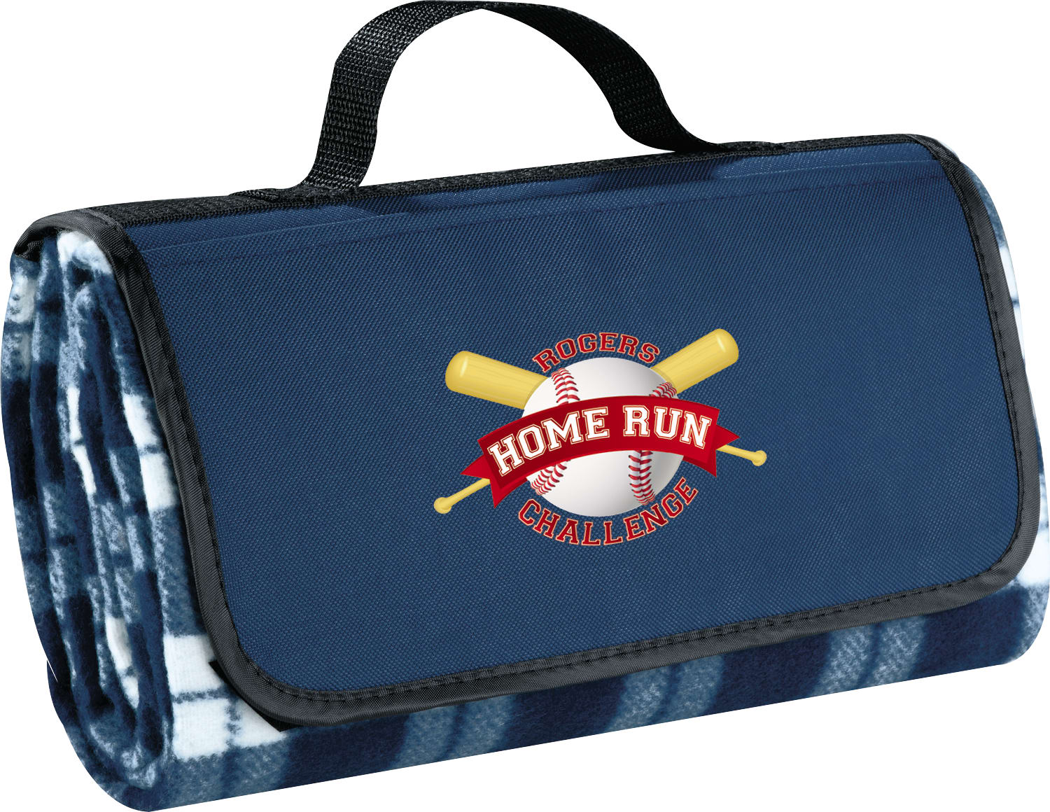 Picture of Padded Water-Resistant Fleece Picnic Blanket