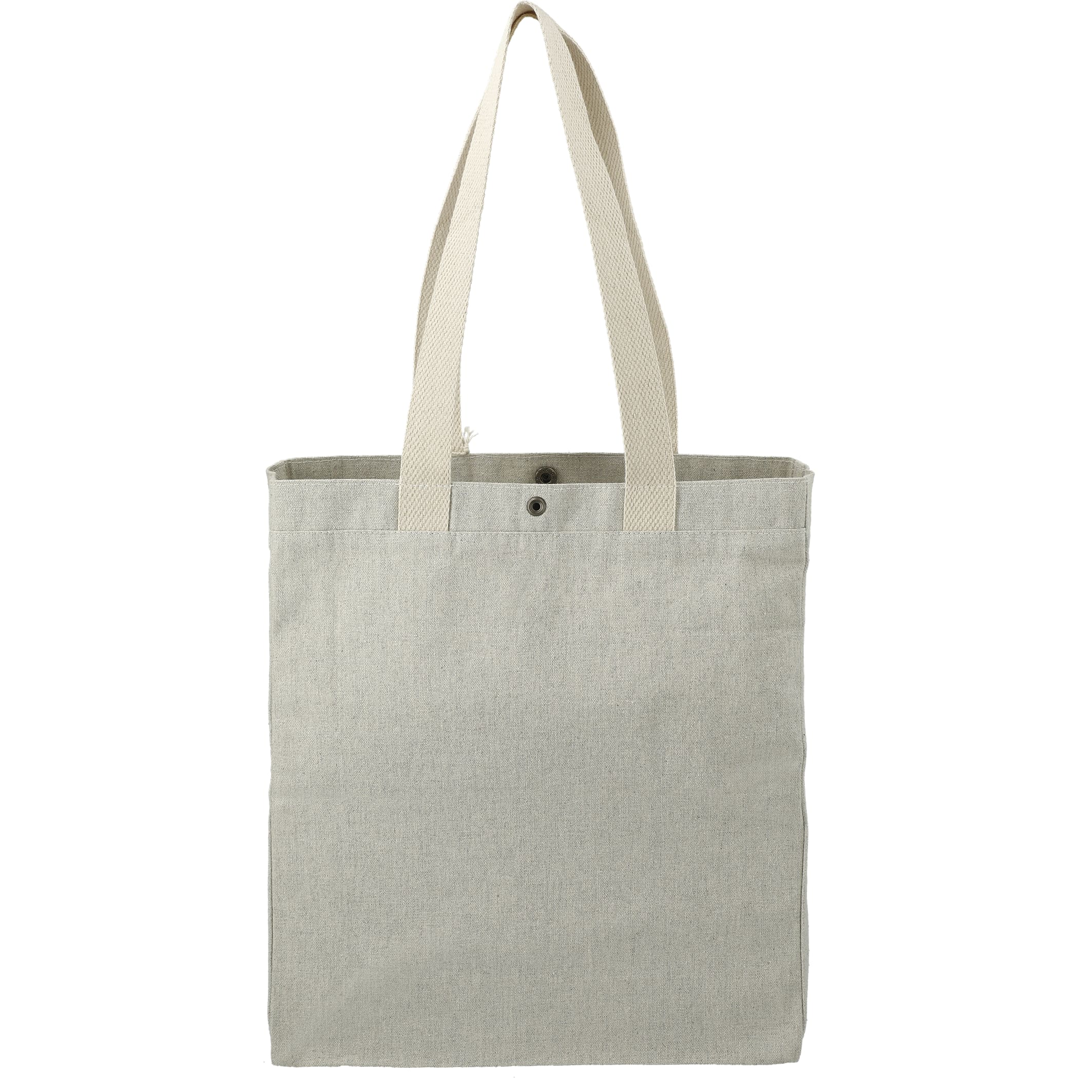 Picture of Repose 10oz Recycled Cotton Box Tote w/Snap