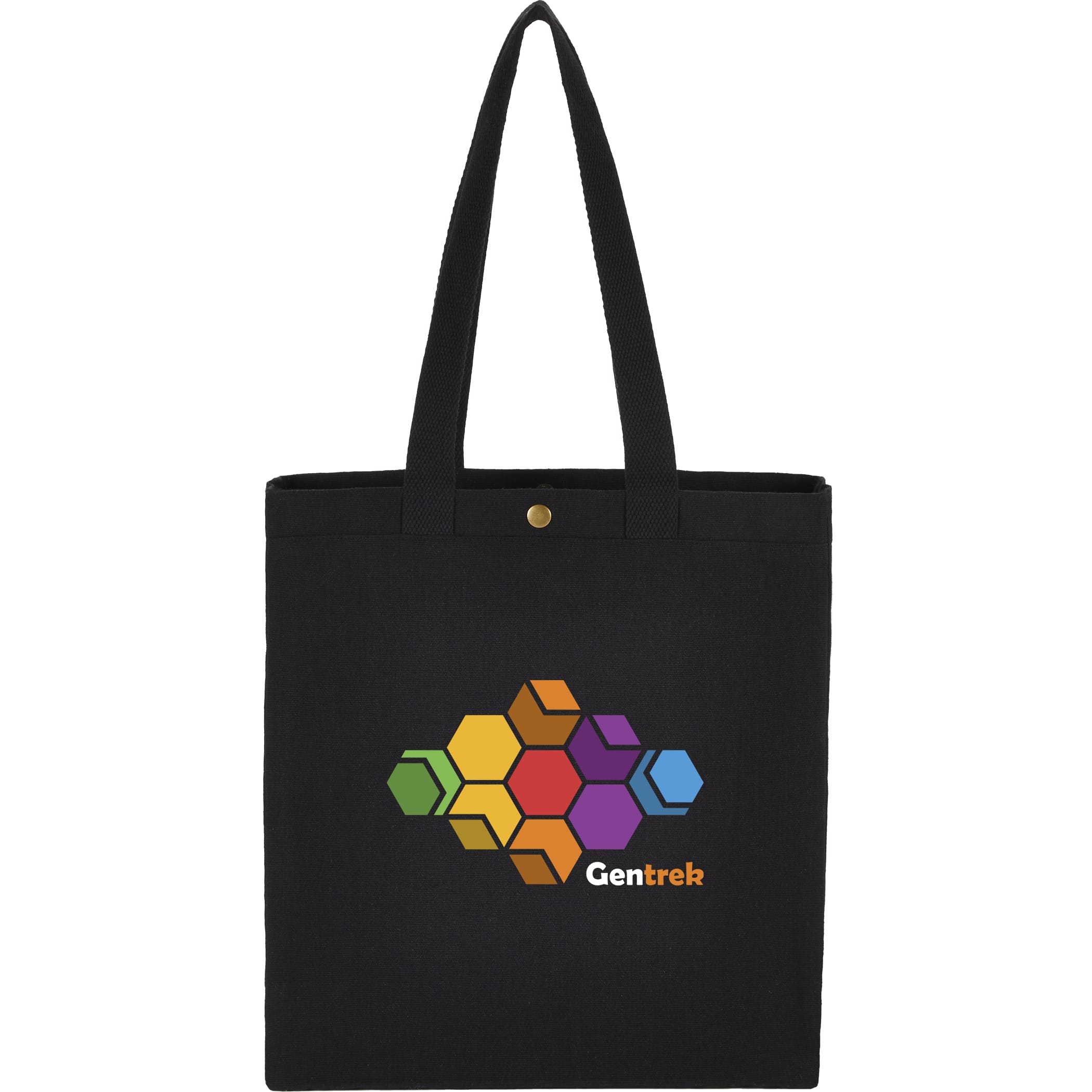 Picture of Repose 10oz Recycled Cotton Box Tote w/Snap