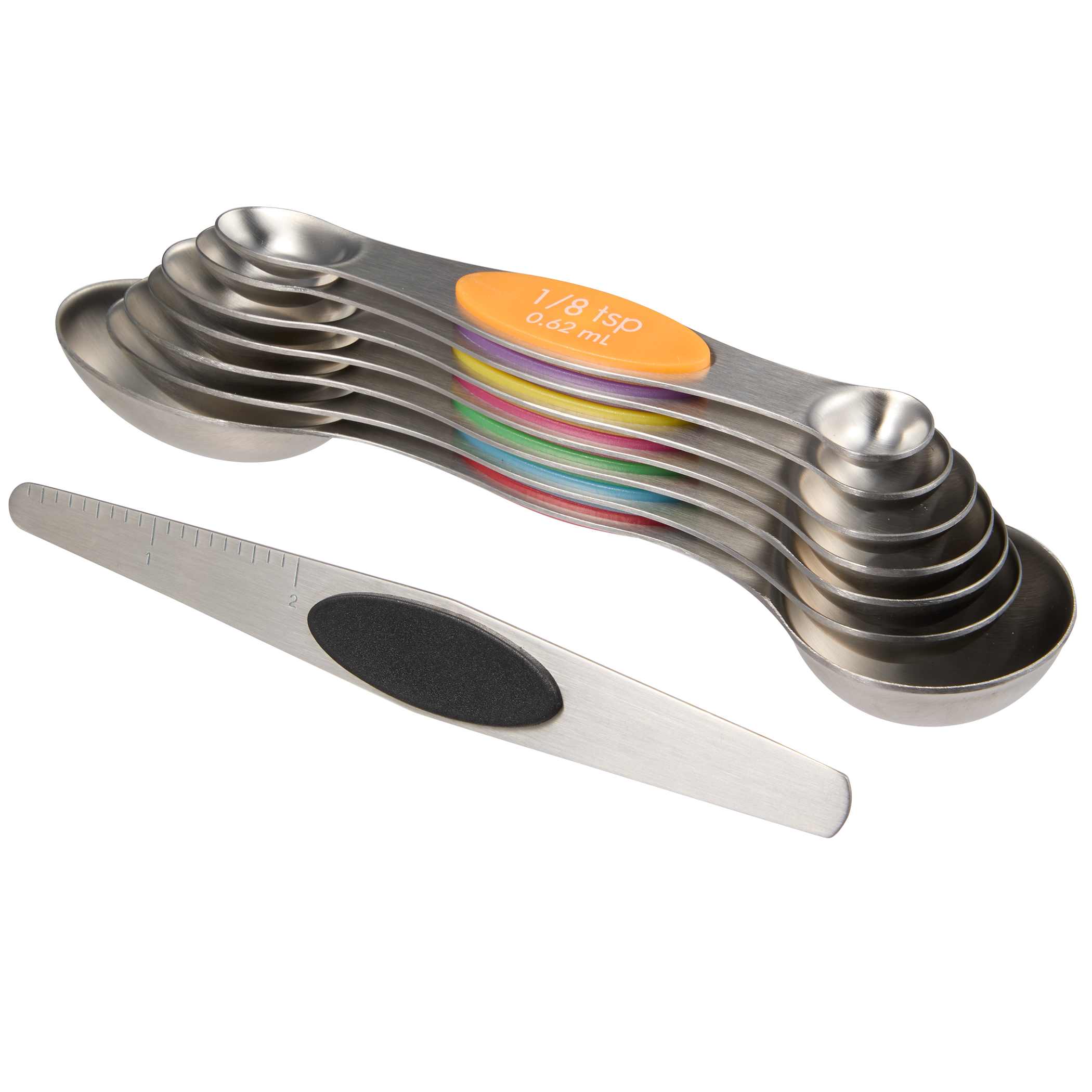 Picture of Kitchi Magnetic Measuring 8-Piece Spoon Set