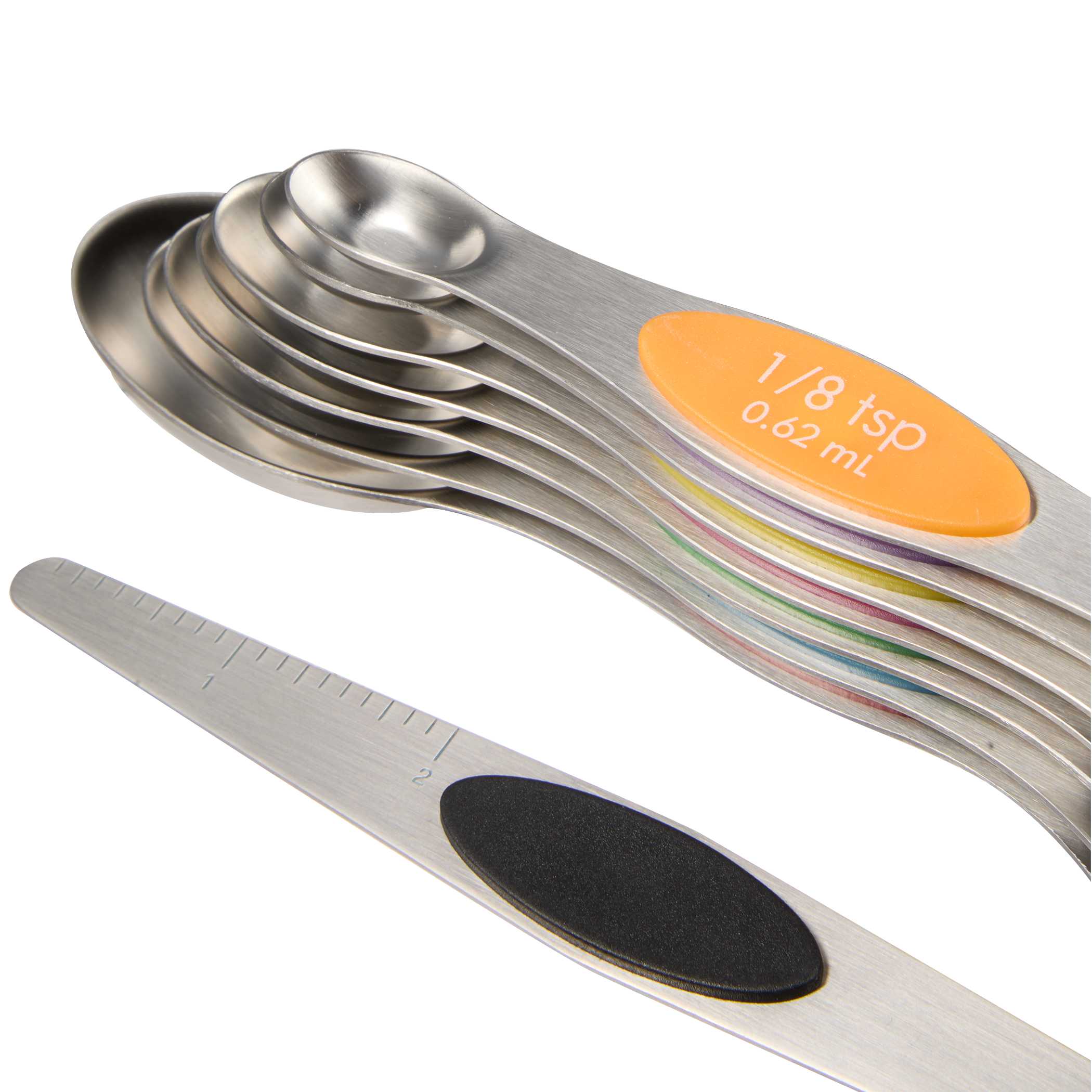 Picture of Kitchi Magnetic Measuring 8-Piece Spoon Set