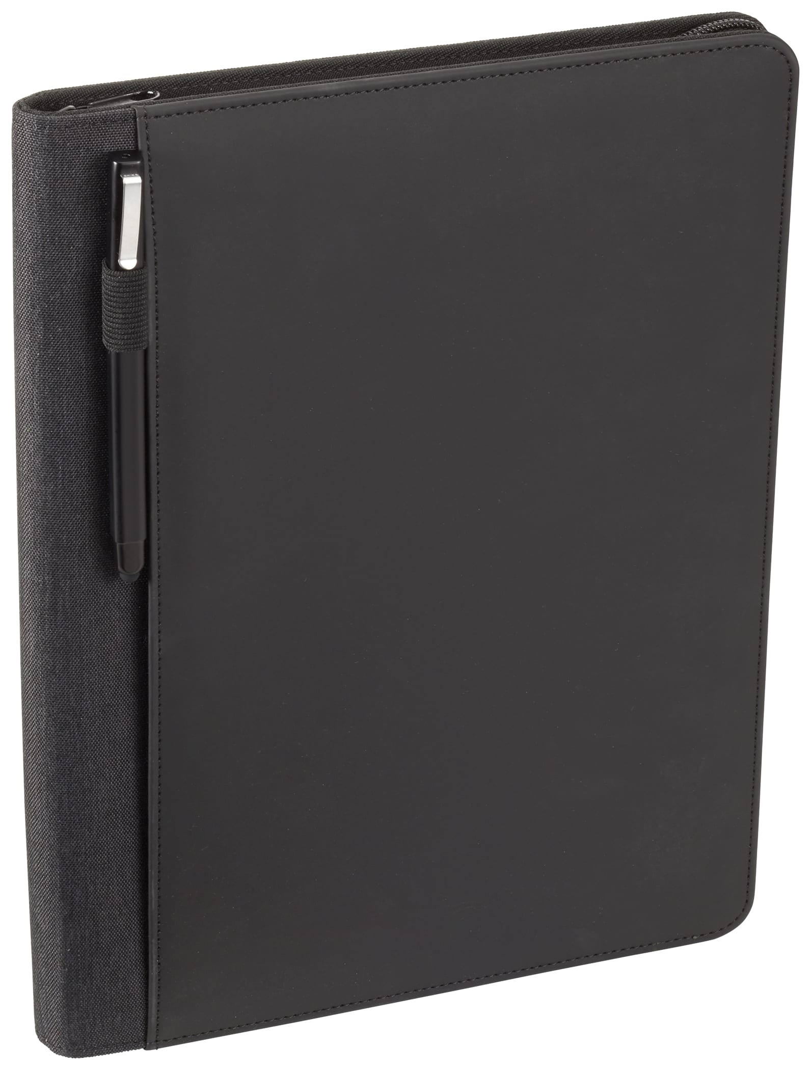Picture of Vienna Heathered Zippered Padfolio with FSC® Mix Paper