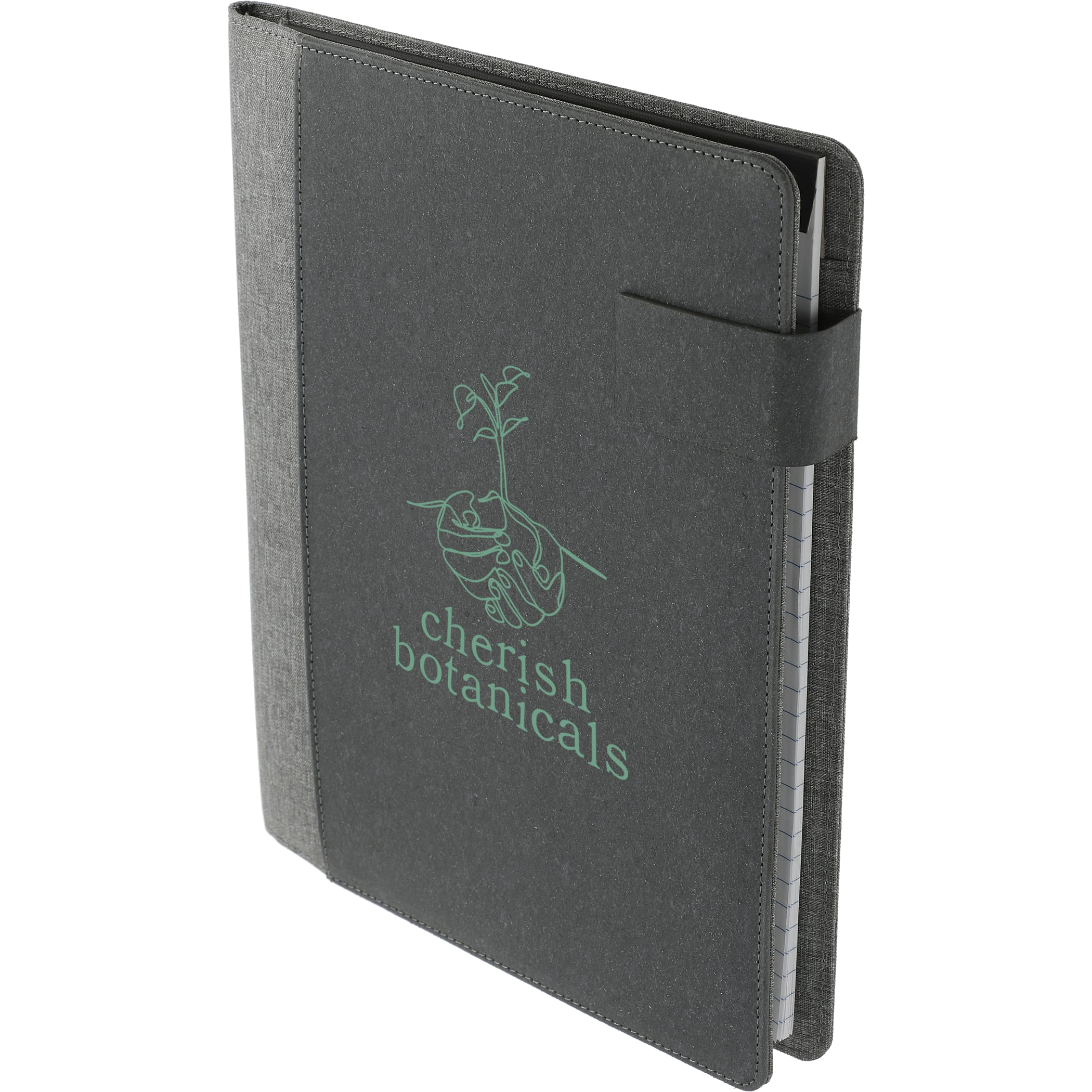 Picture of Reclaim rPET 5000 mAh Wireless Charging Writing Pad with FSC® Mix Paper