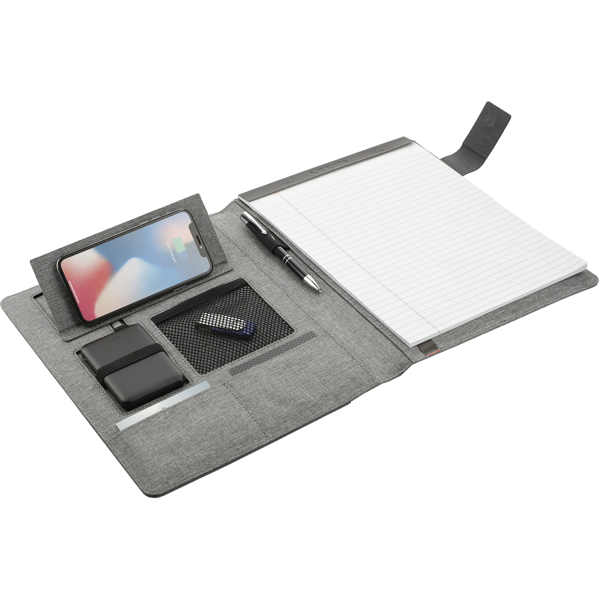 Picture of Reclaim rPET 5000 mAh Wireless Charging Writing Pad with FSC® Mix Paper