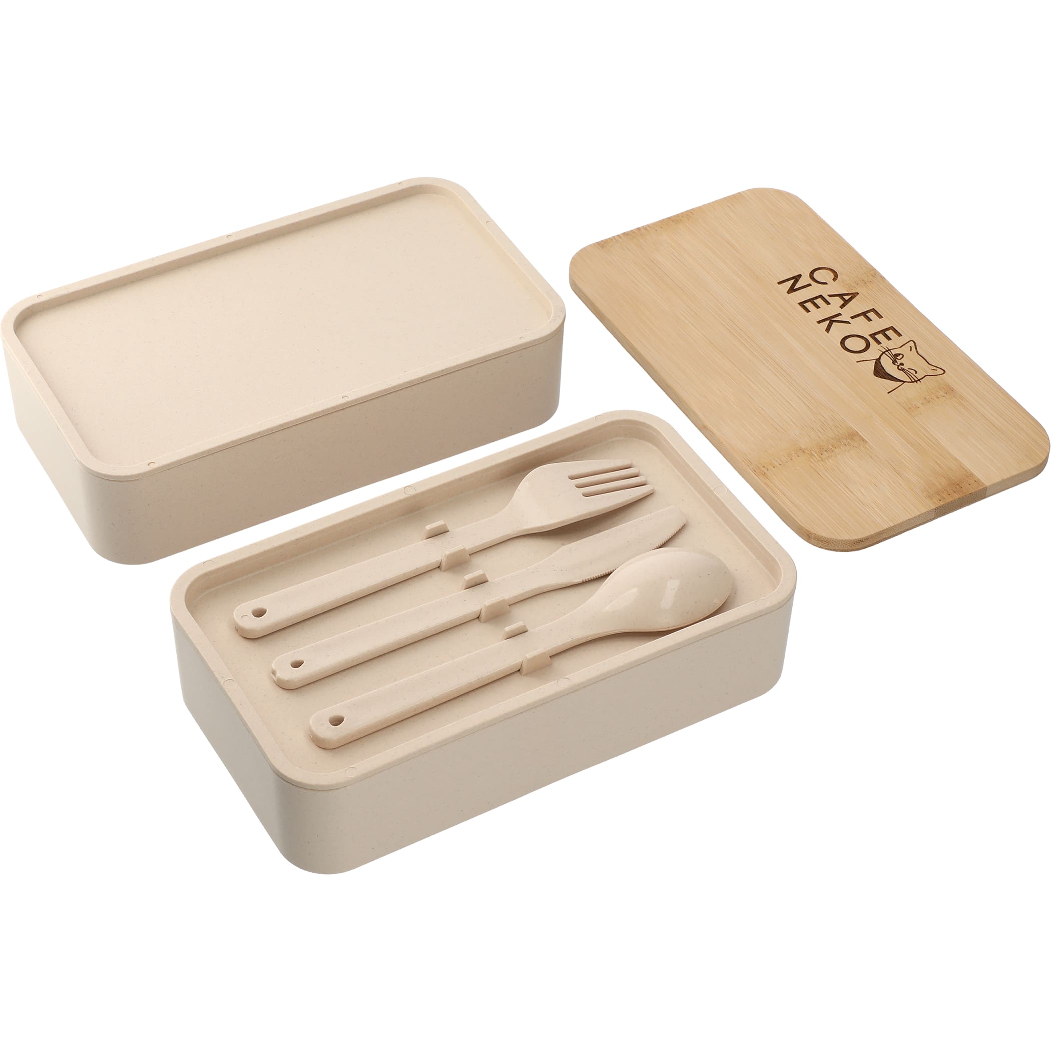Picture of Stackable Bamboo Fiber Bento Box