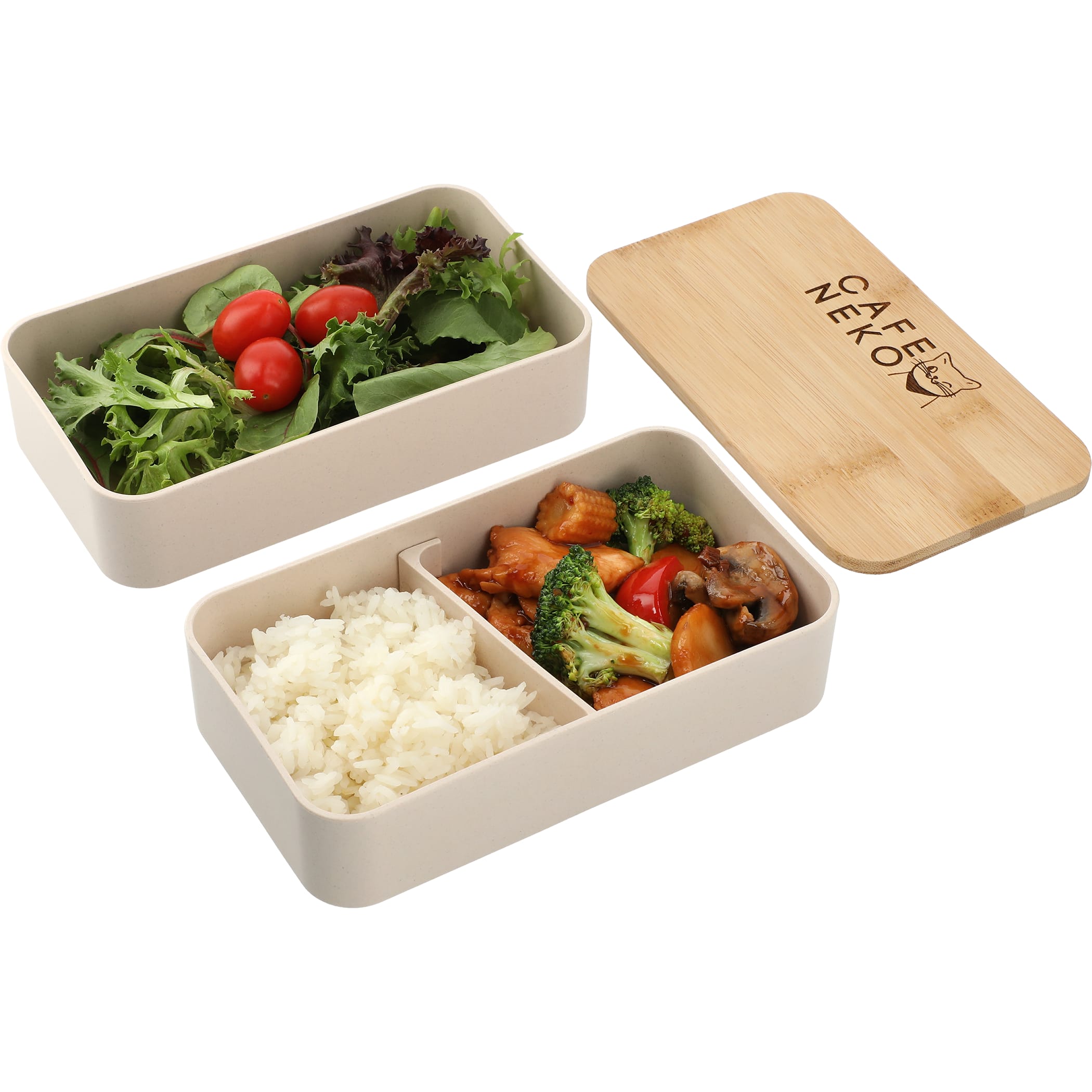 Picture of Stackable Bamboo Fiber Bento Box