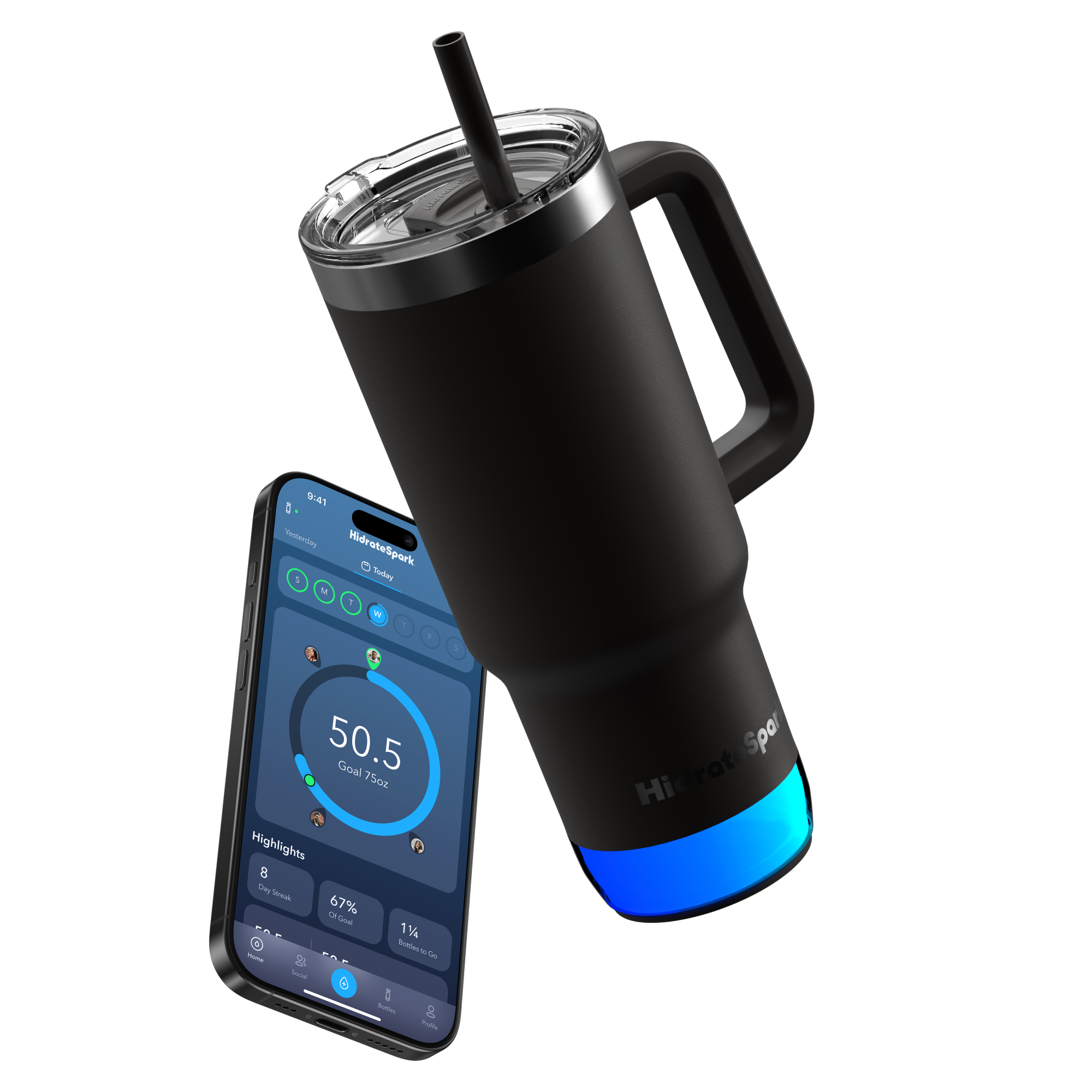 Picture of HidrateSpark Pro 2 Tumbler 30oz