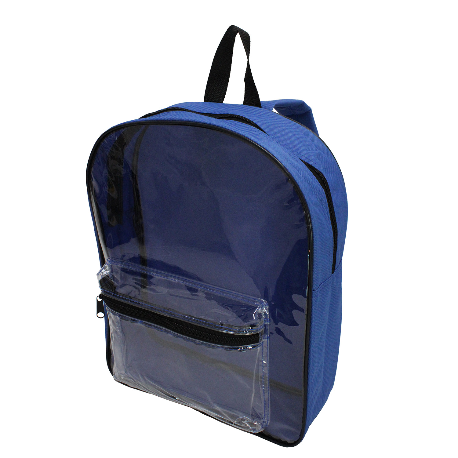 Picture of Clear PVC Backpack w/ Colored Back