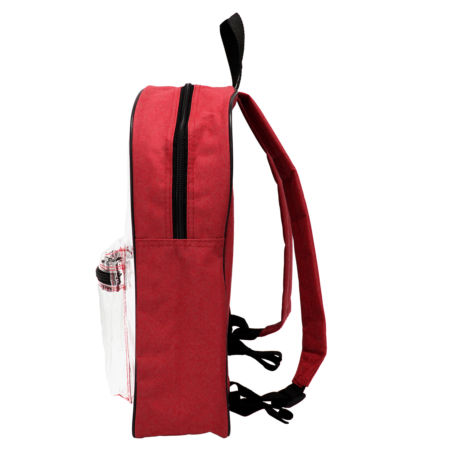 Picture of Clear PVC Backpack w/ Colored Back