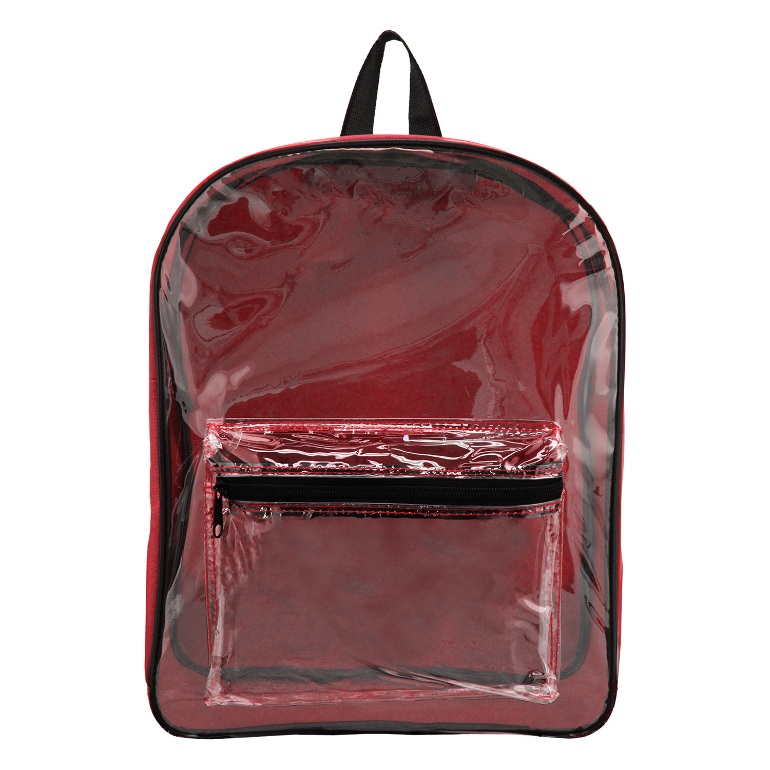 Picture of Clear PVC Backpack w/ Colored Back