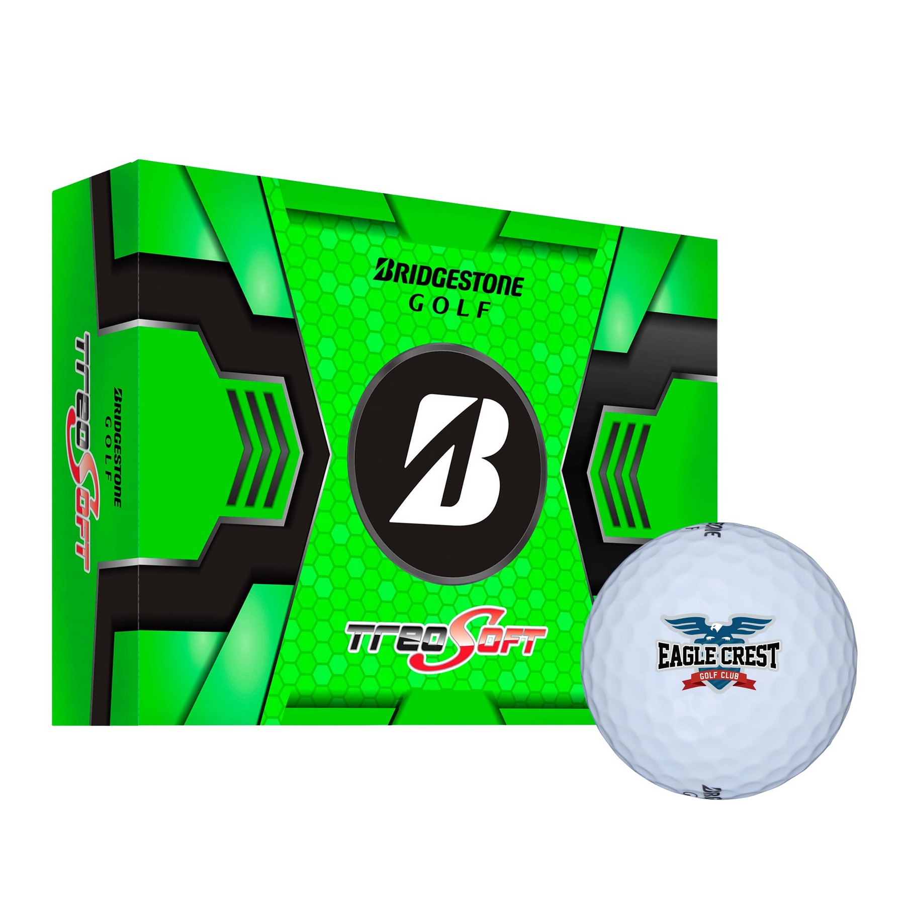 Picture of Bridgestone TreoSoft Golf Balls - 12 Pack