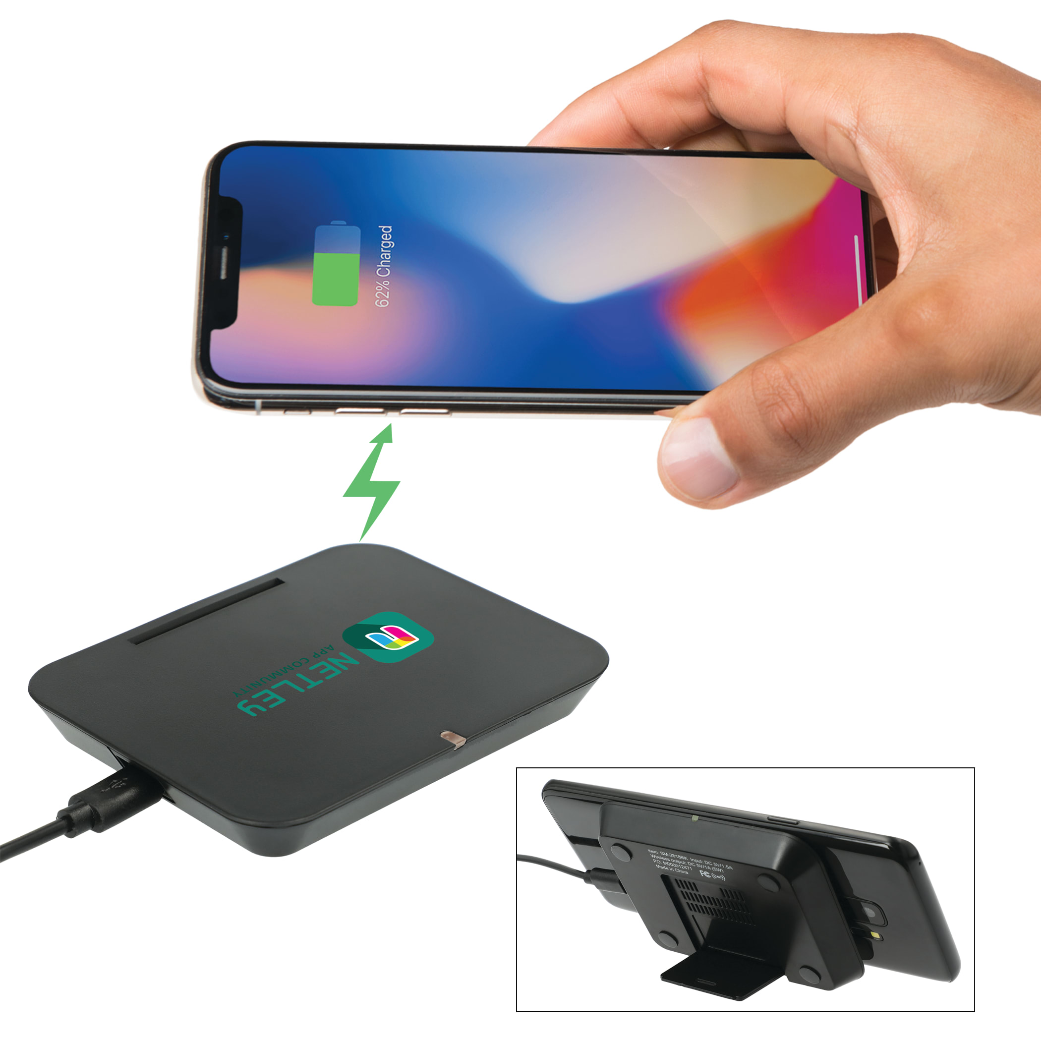 Picture of Optic Wireless Charging Phone Stand