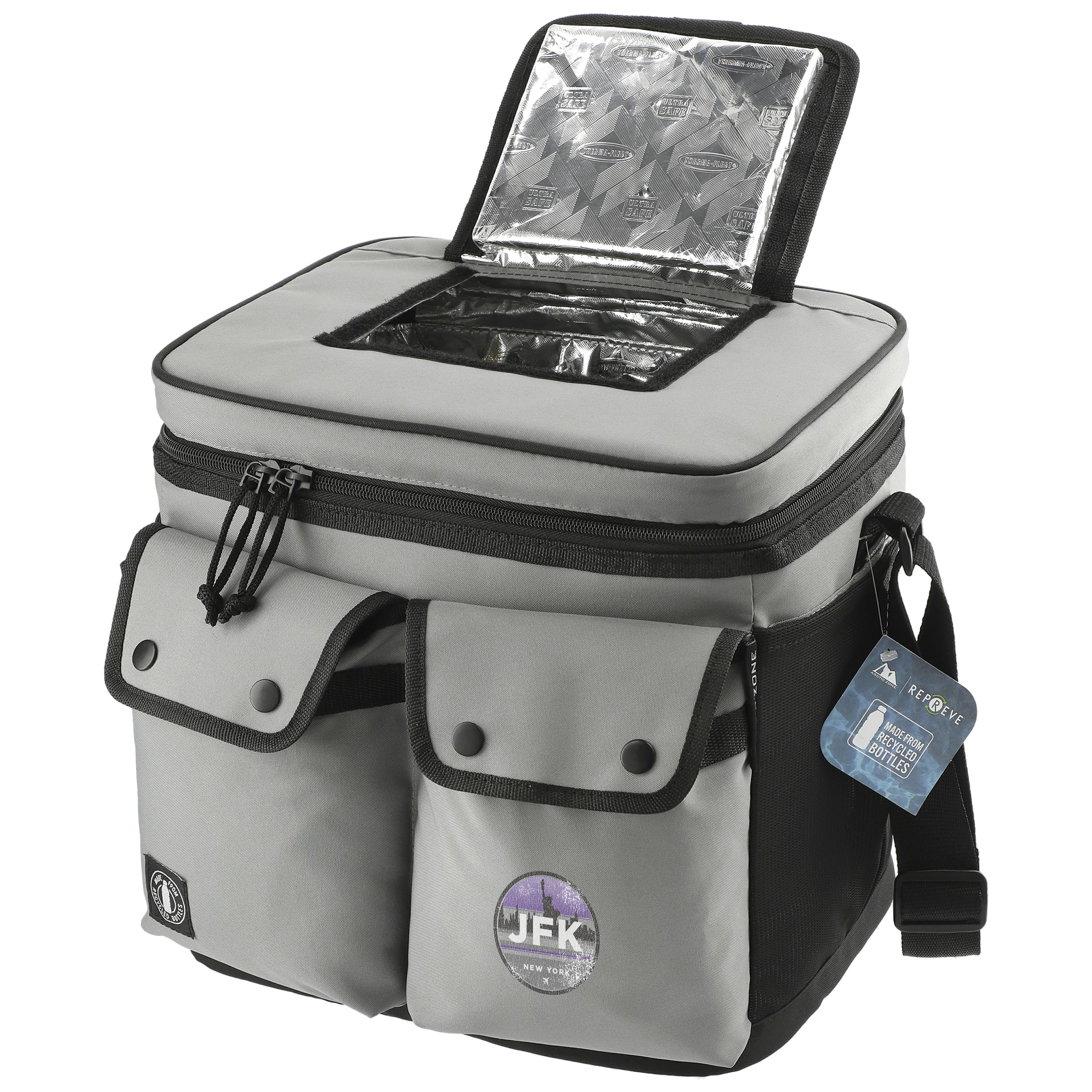 Picture of Arctic Zone® Repreve® 24 Can Double Pocket Cooler