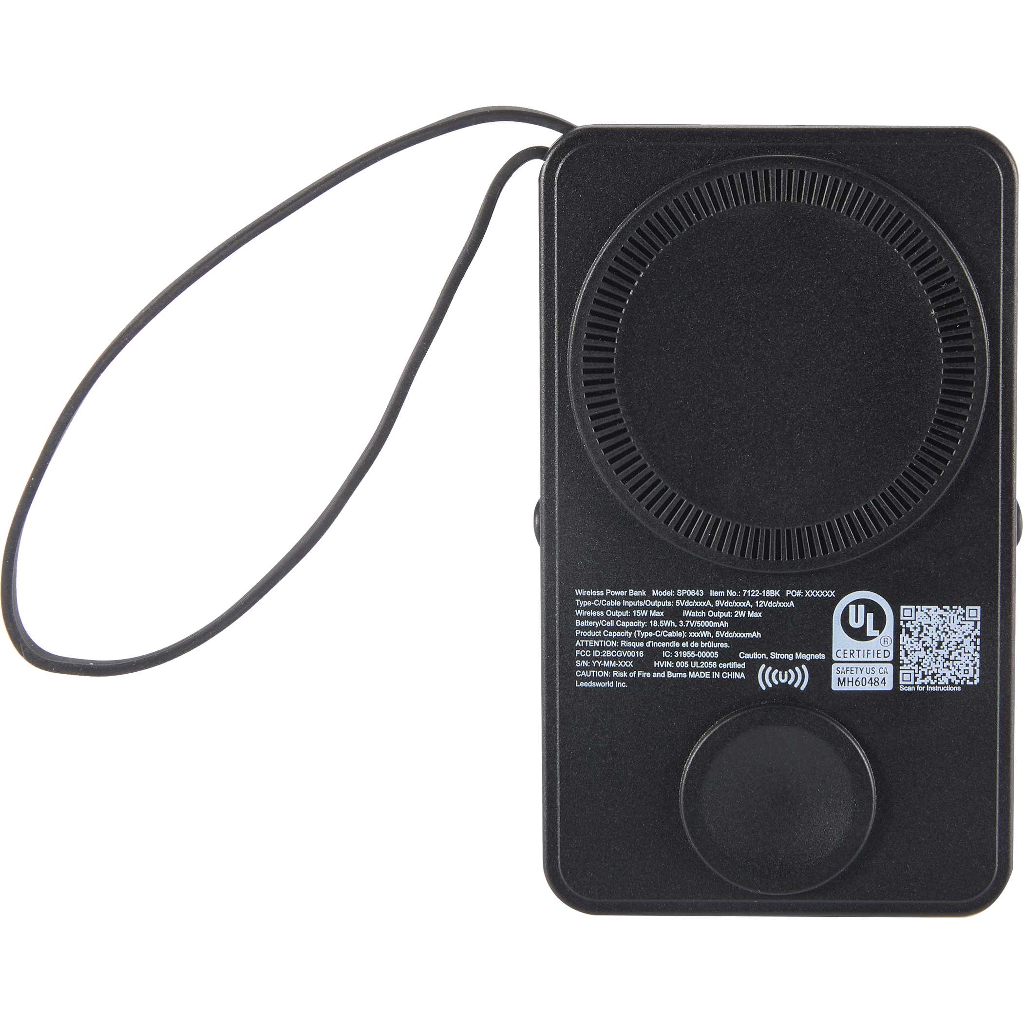 Picture of UL Listed MagClick™ Power Bank and Watch Charger