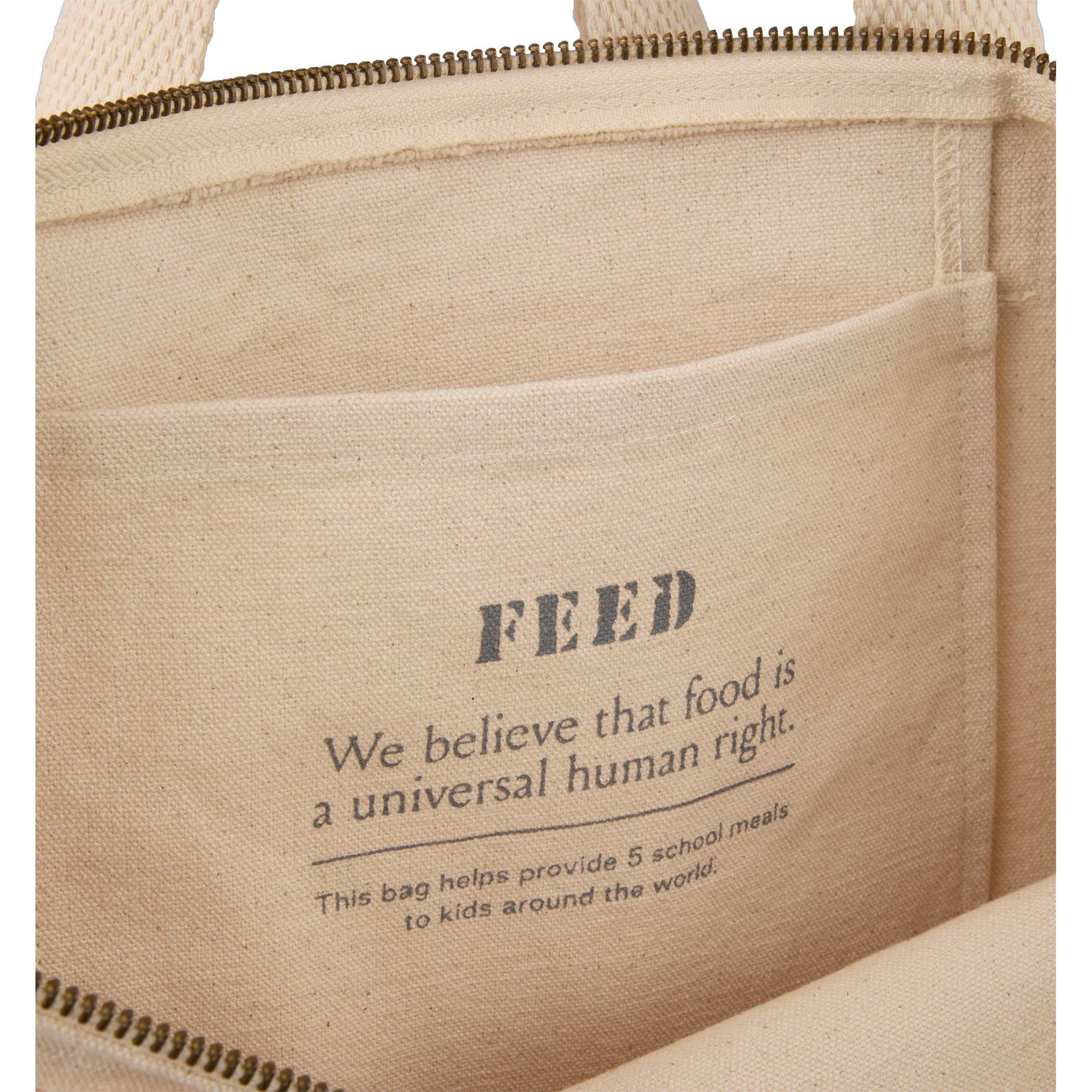 Picture of FEED Zippered Tote