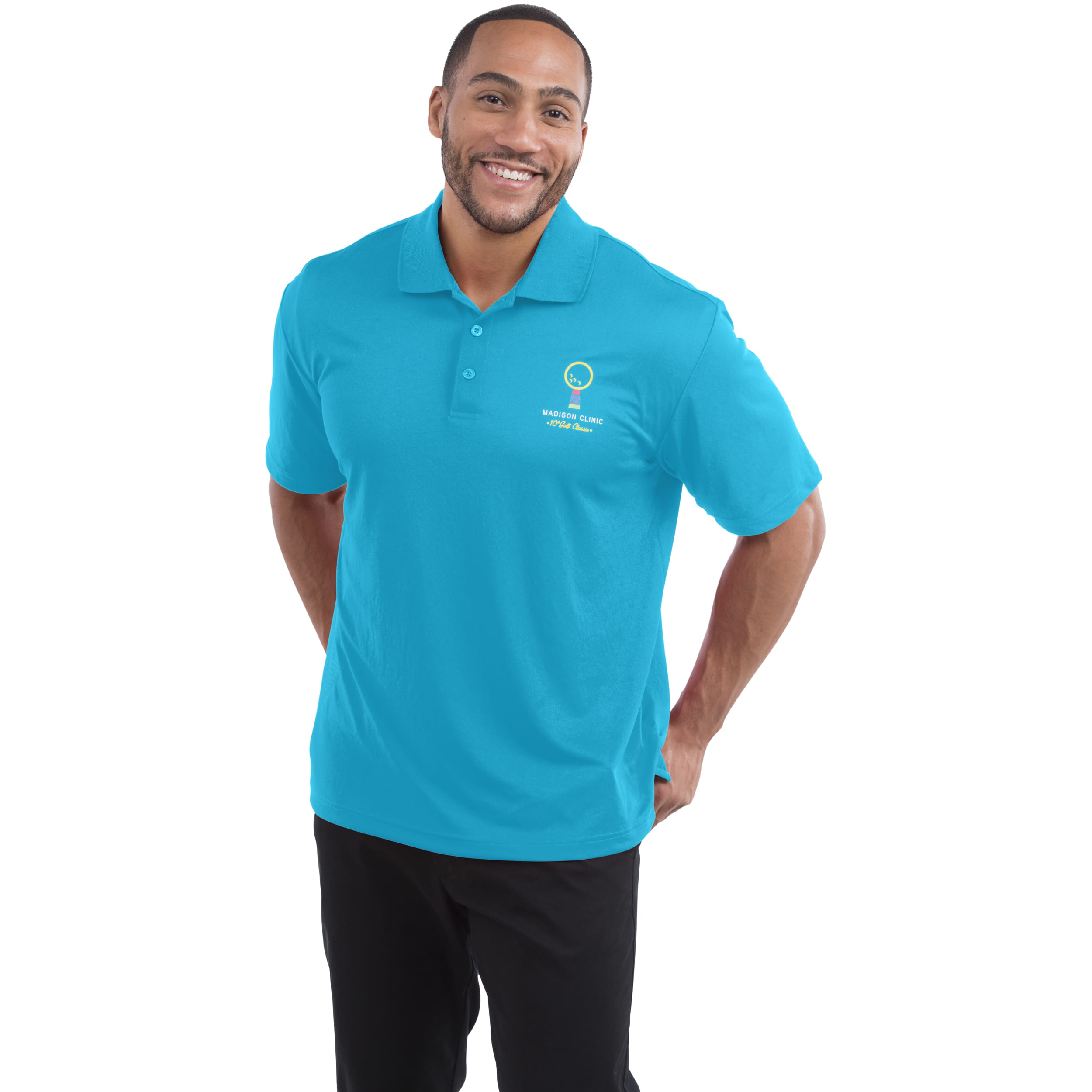 Picture of Men's MORENO Short Sleeve Performance Polo