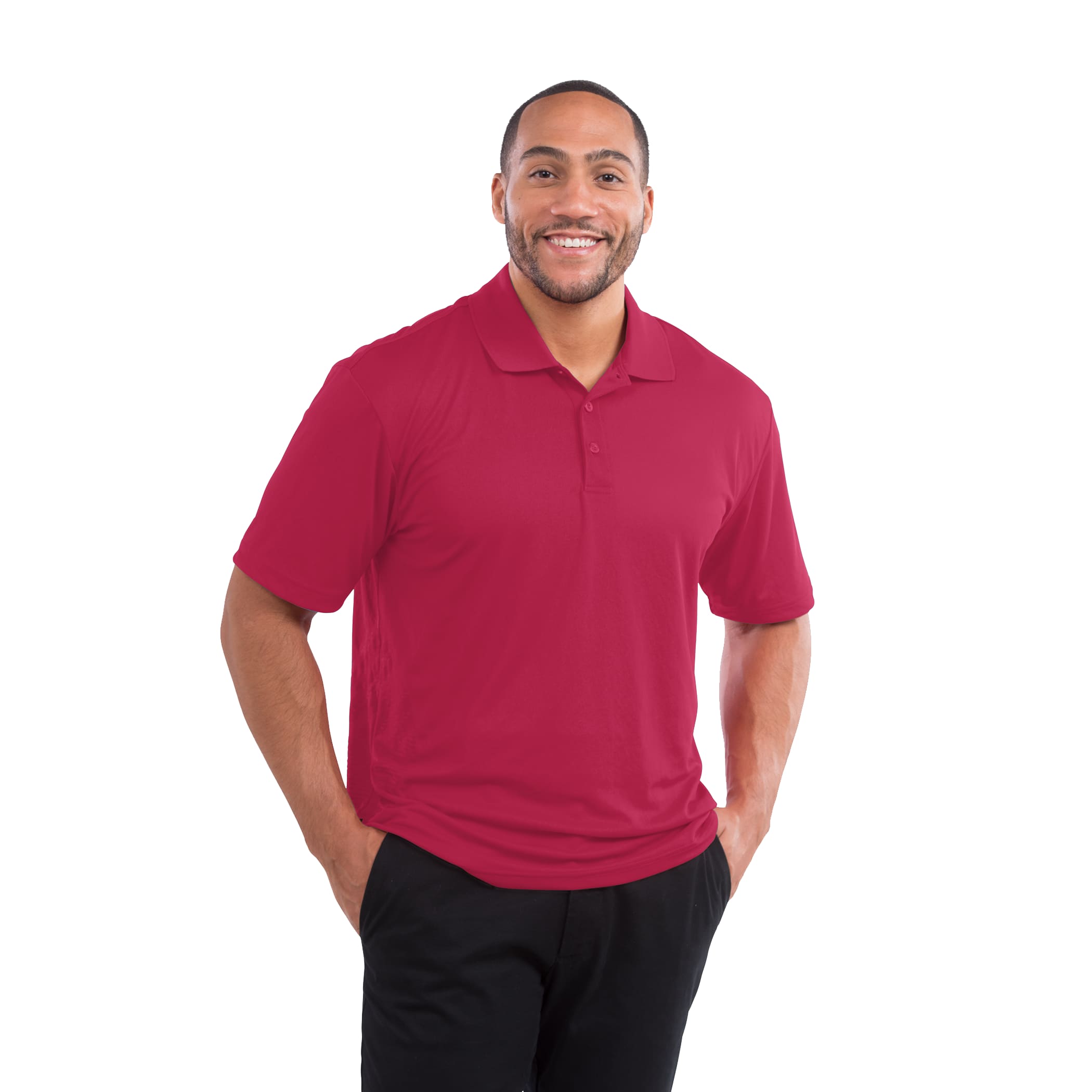 Picture of Men's MORENO Short Sleeve Performance Polo