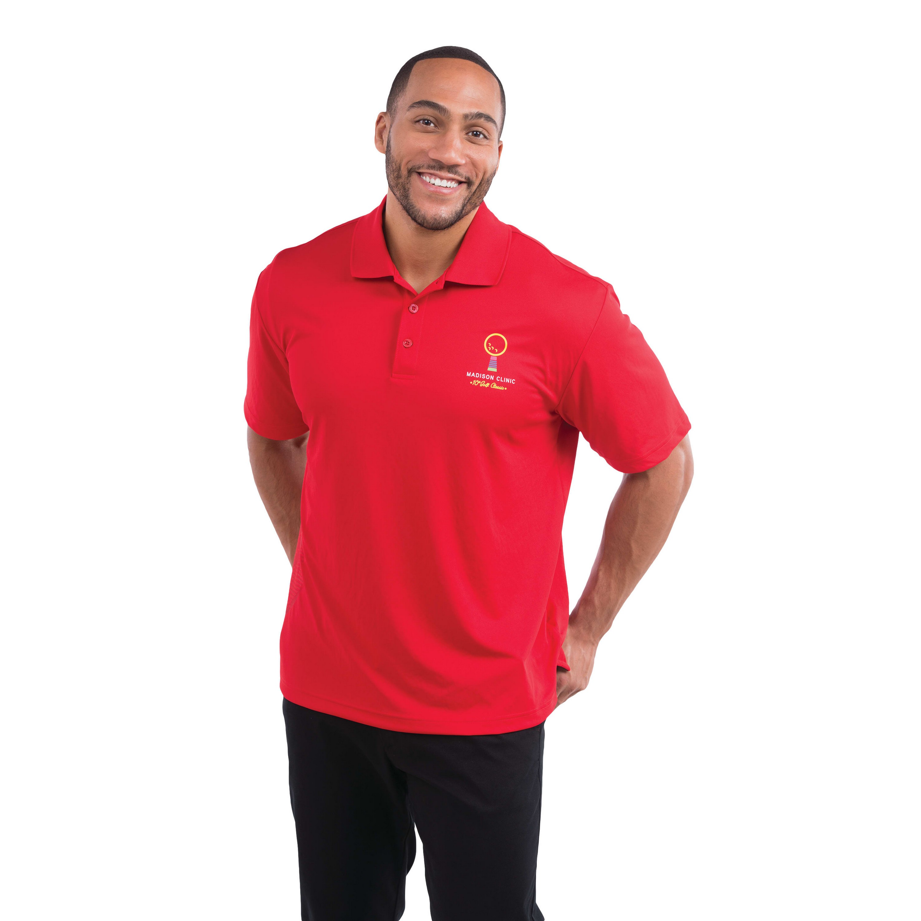 Picture of Men's MORENO Short Sleeve Performance Polo