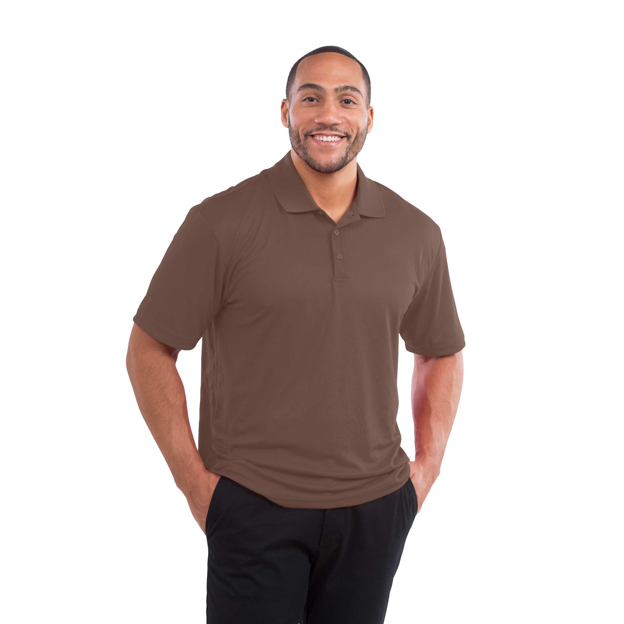 Picture of Men's MORENO Short Sleeve Performance Polo