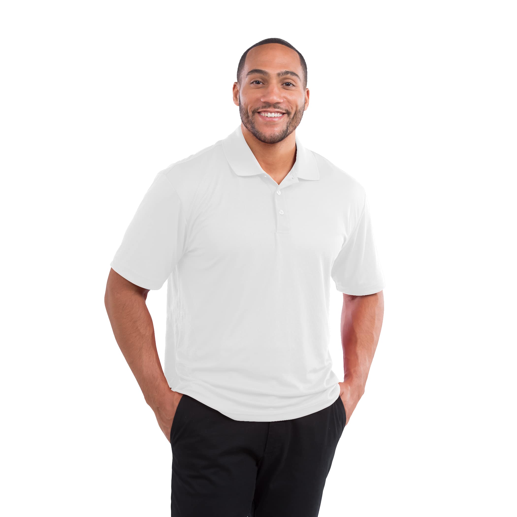 Picture of Men's MORENO Short Sleeve Performance Polo
