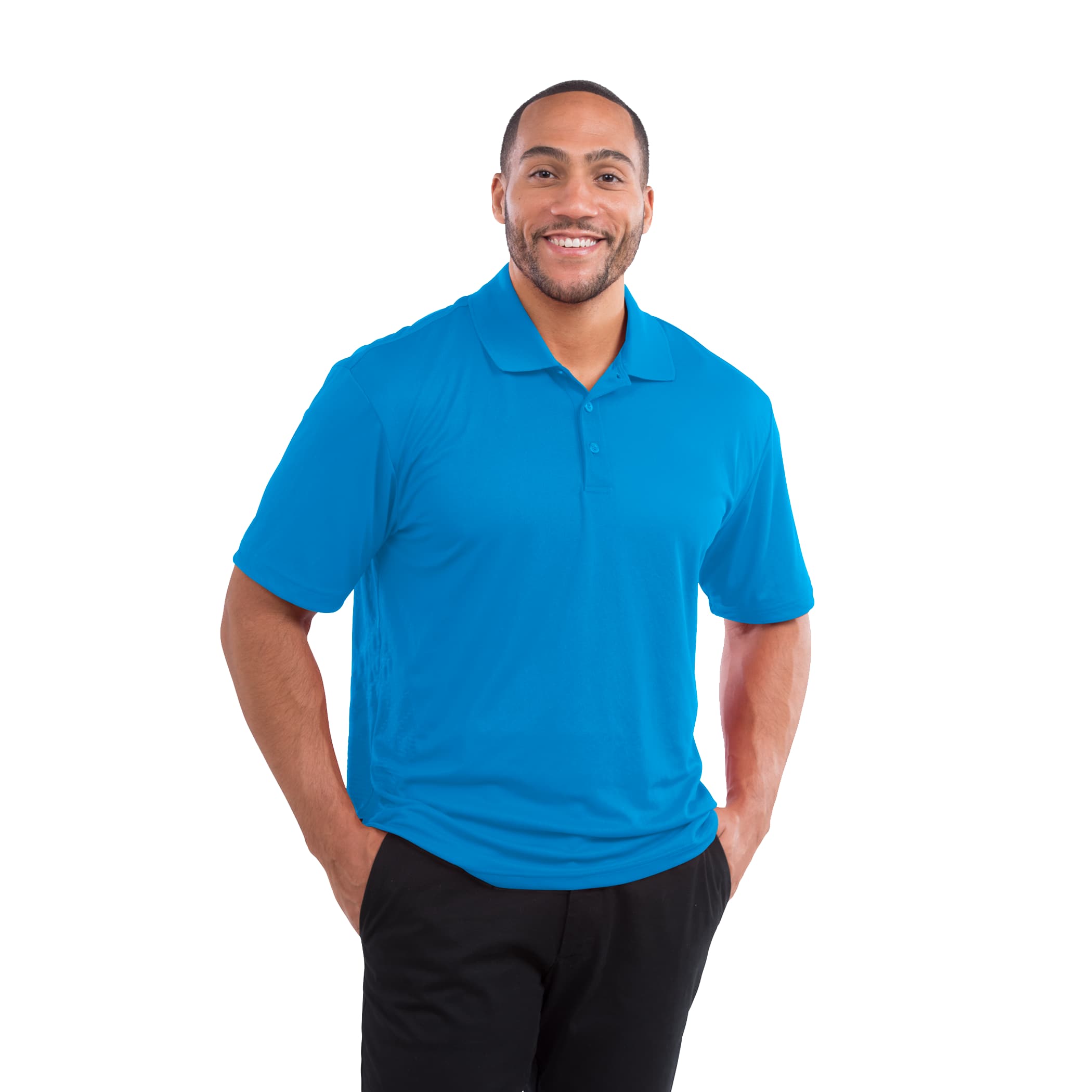 Picture of Men's MORENO Short Sleeve Performance Polo