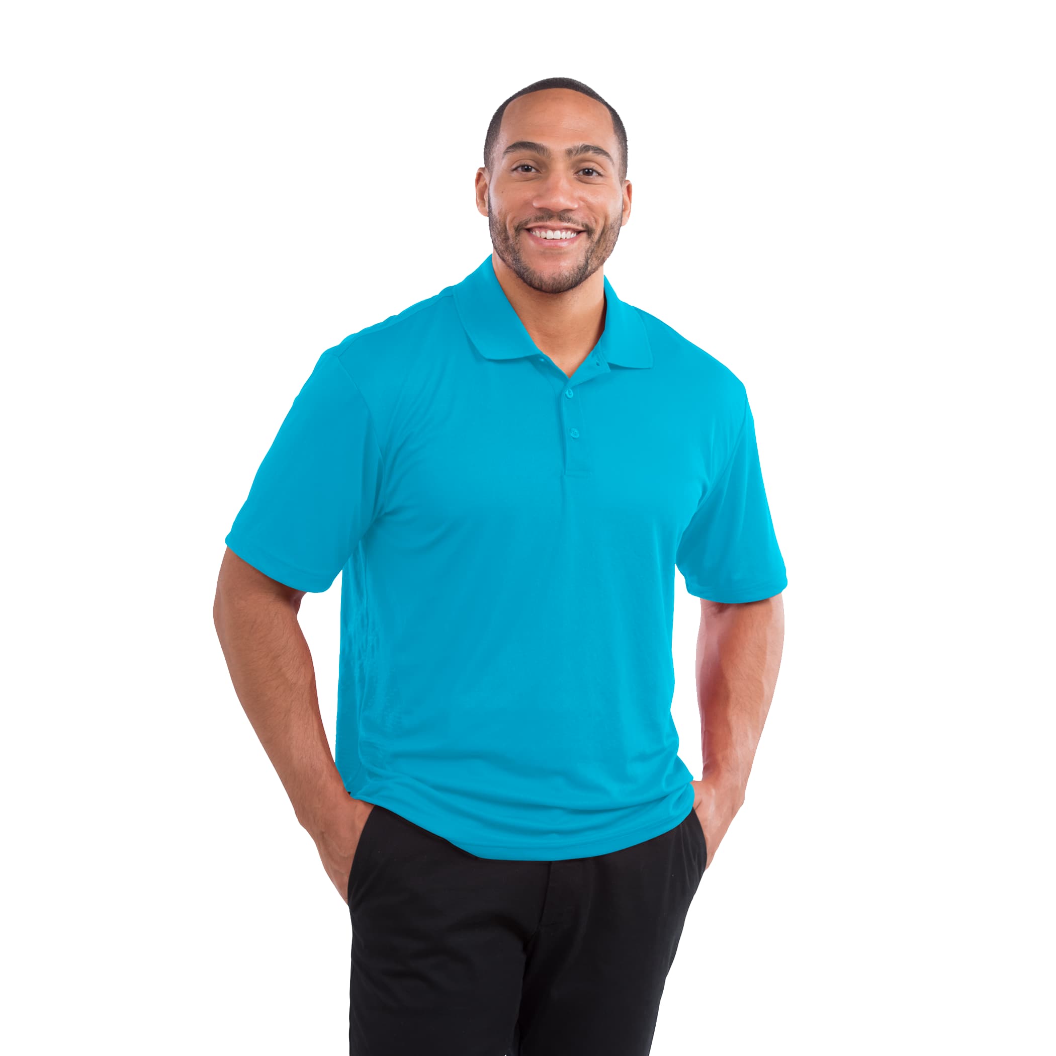 Picture of Men's MORENO Short Sleeve Performance Polo