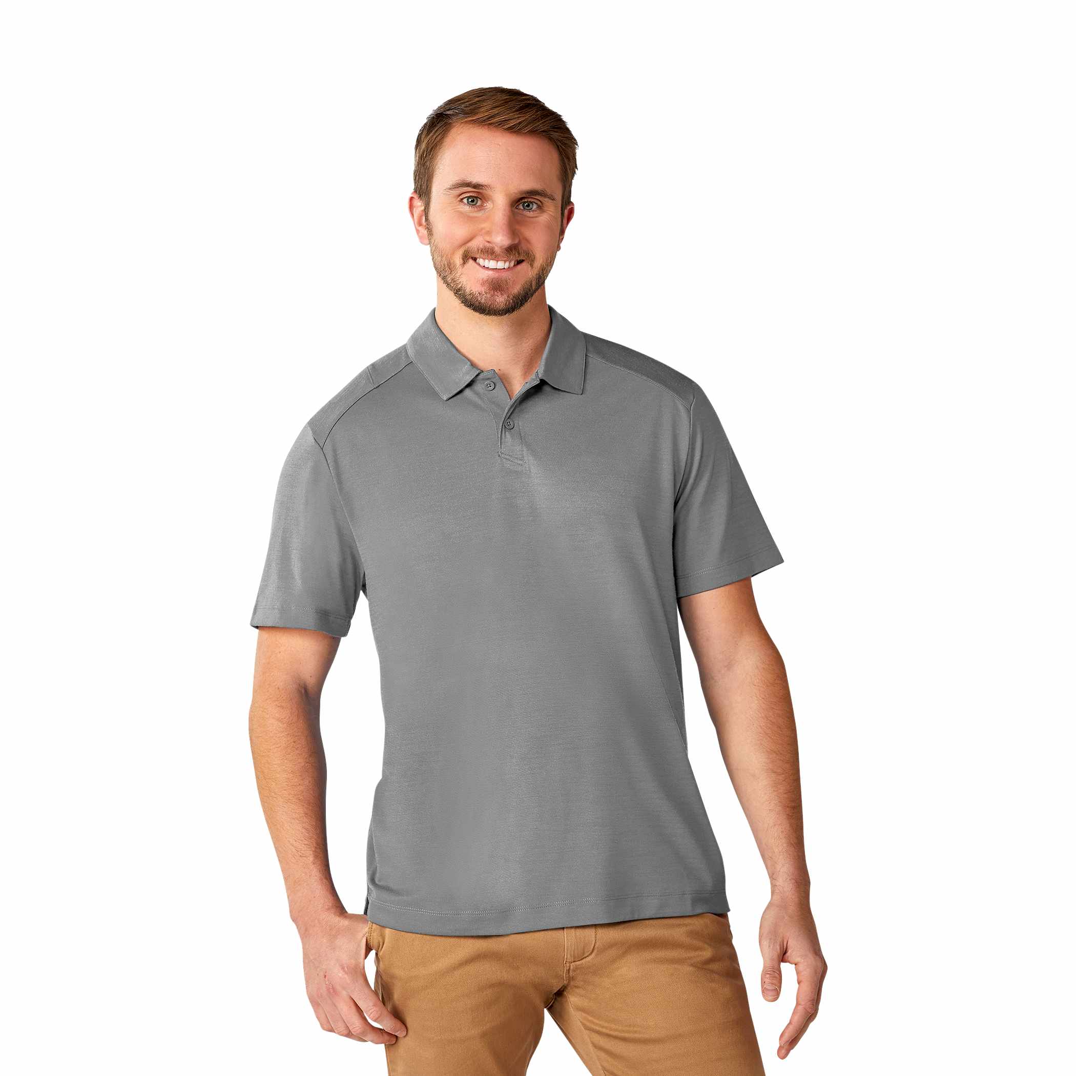 Picture of Men's AMOS Eco Short Sleeve Performance Polo