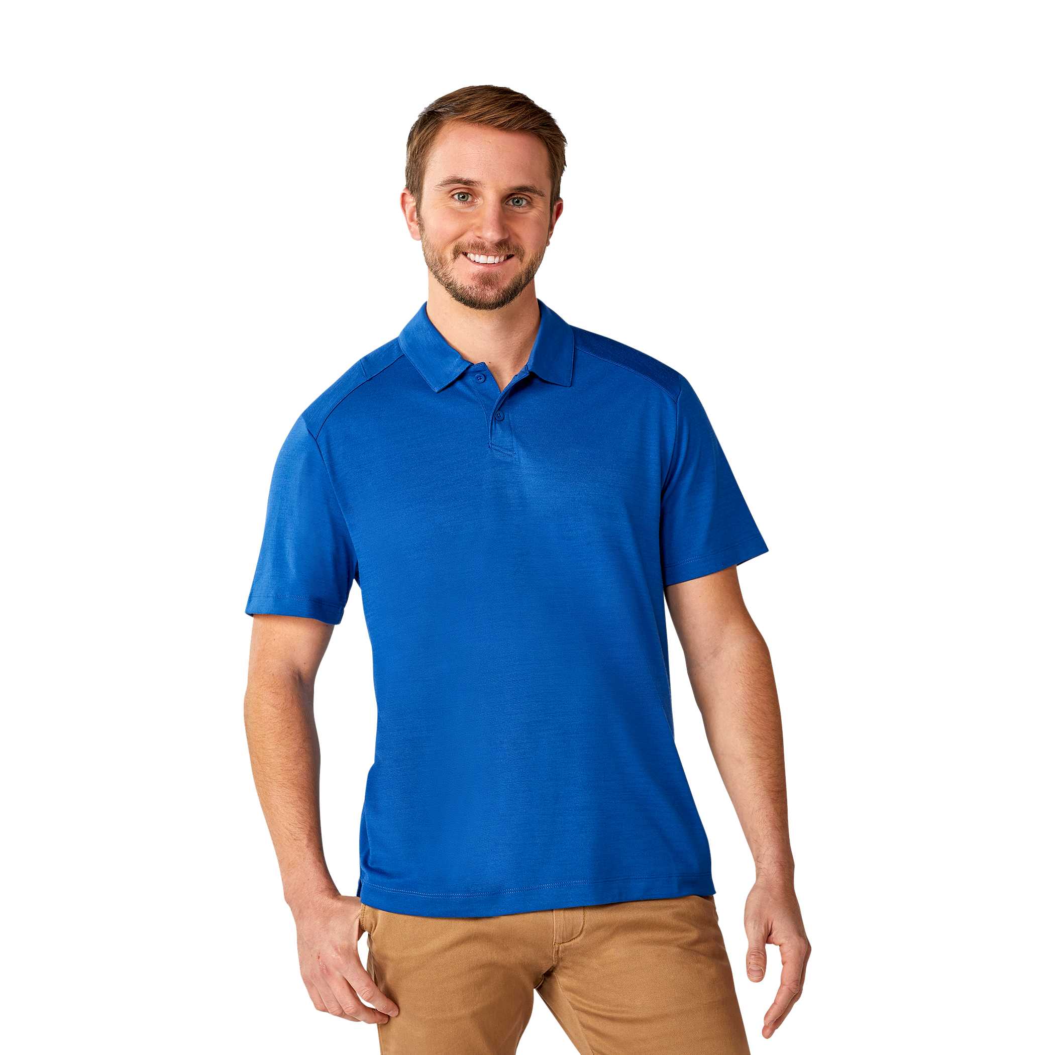 Picture of Men's AMOS Eco Short Sleeve Performance Polo