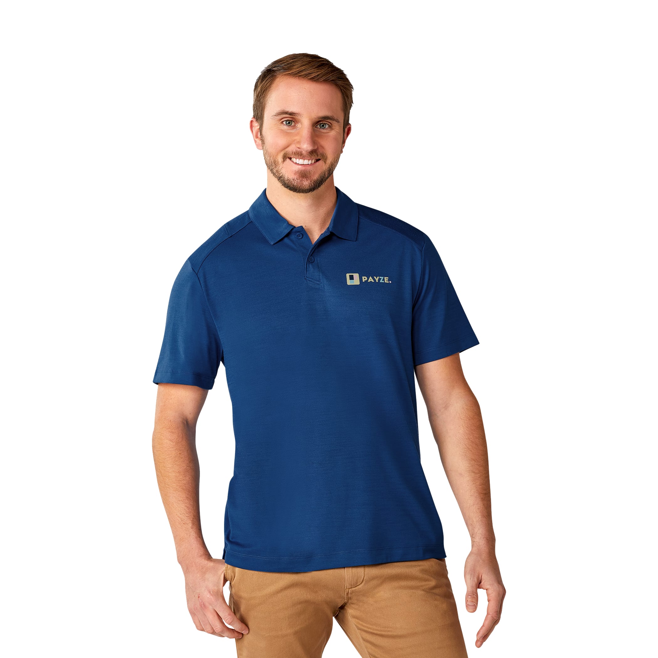 Picture of Men's AMOS Eco Short Sleeve Performance Polo