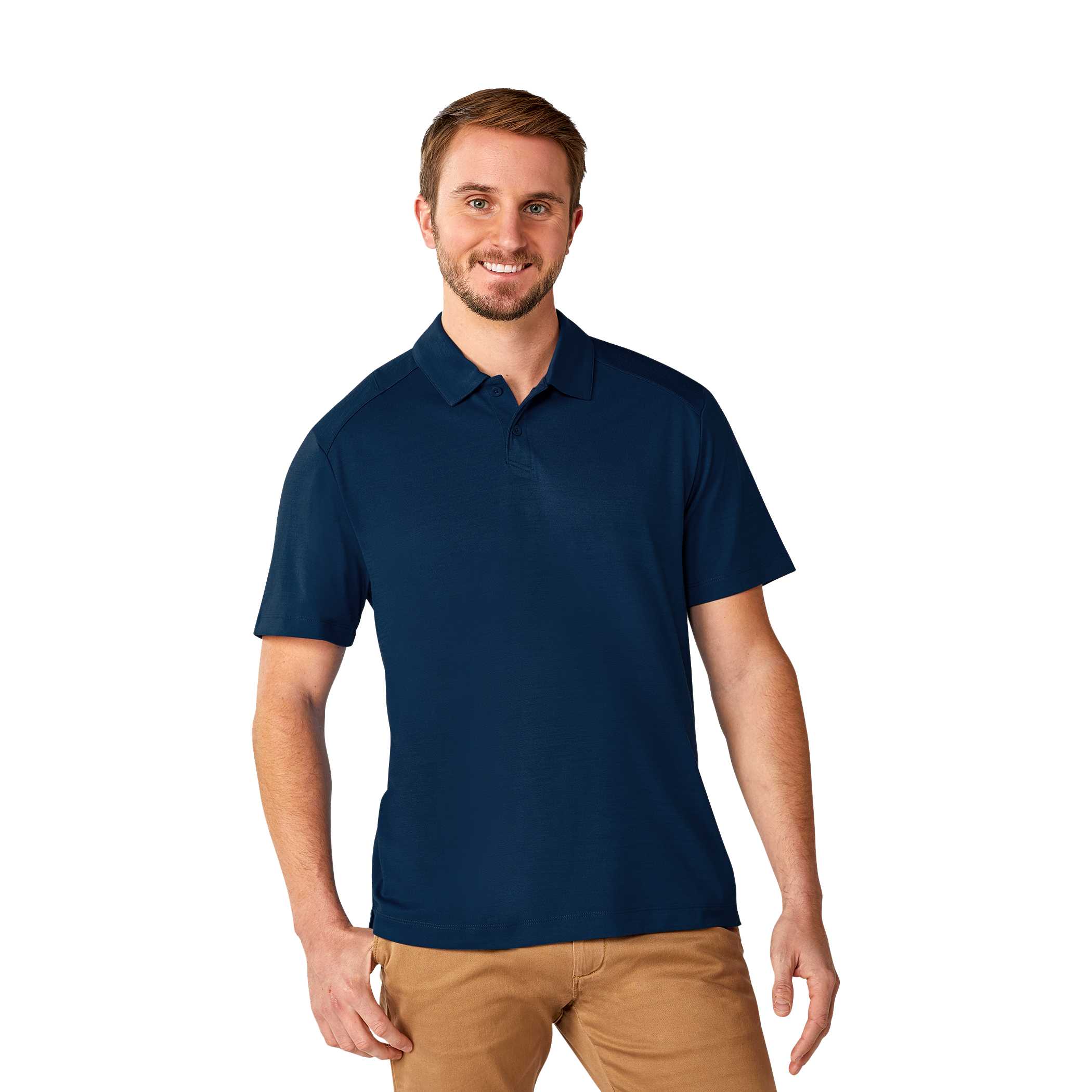 Picture of Men's AMOS Eco Short Sleeve Performance Polo