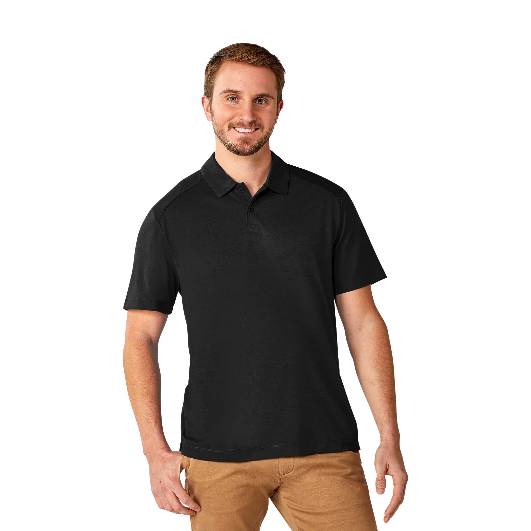 Picture of Men's AMOS Eco Short Sleeve Performance Polo