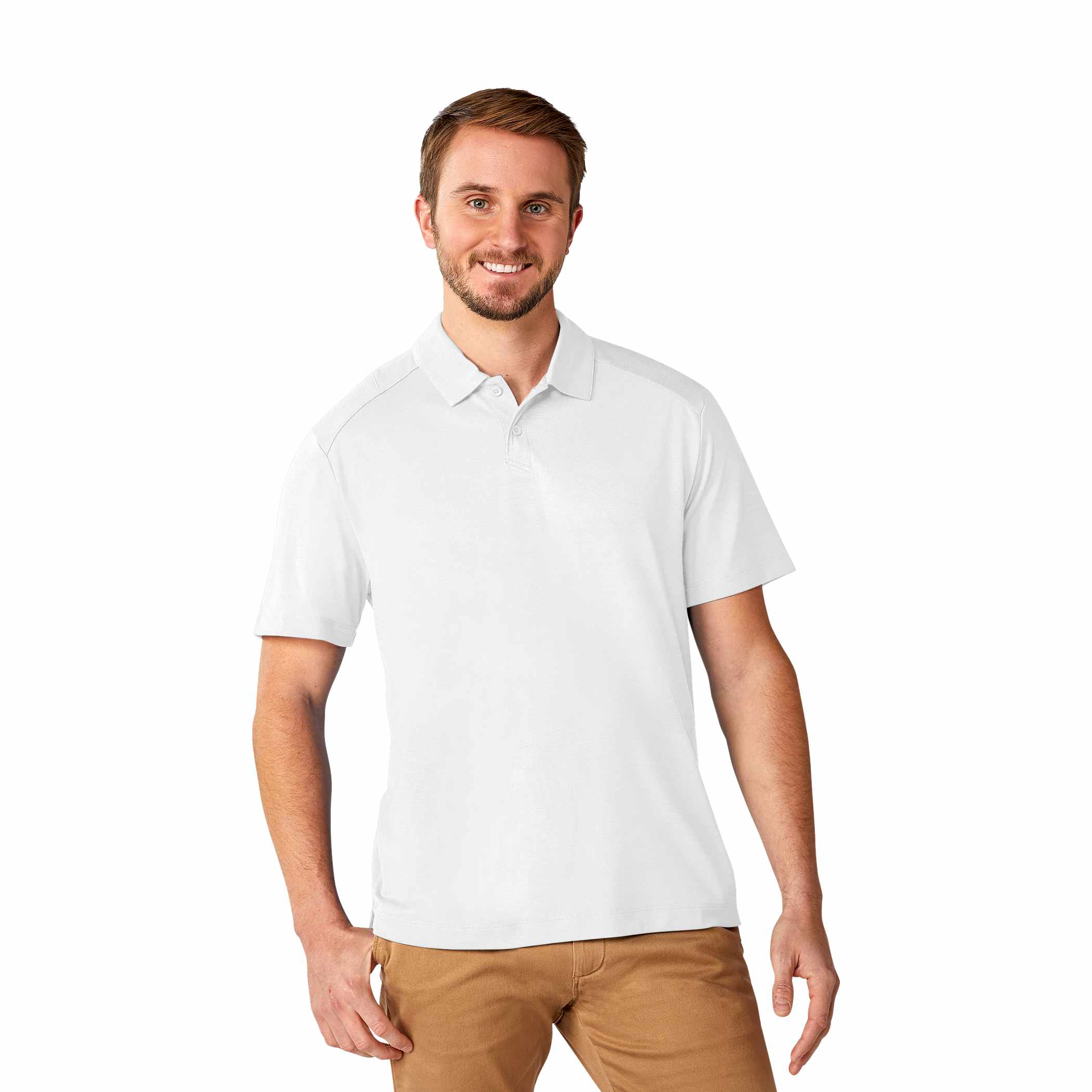 Picture of Men's AMOS Eco Short Sleeve Performance Polo
