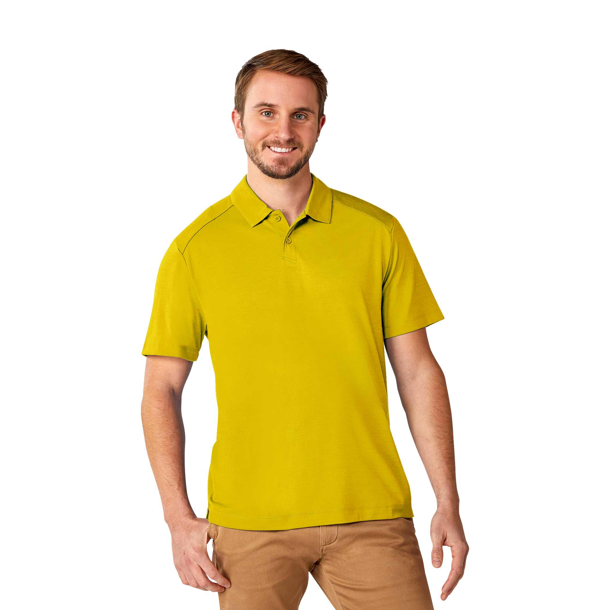 Picture of Men's AMOS Eco Short Sleeve Performance Polo