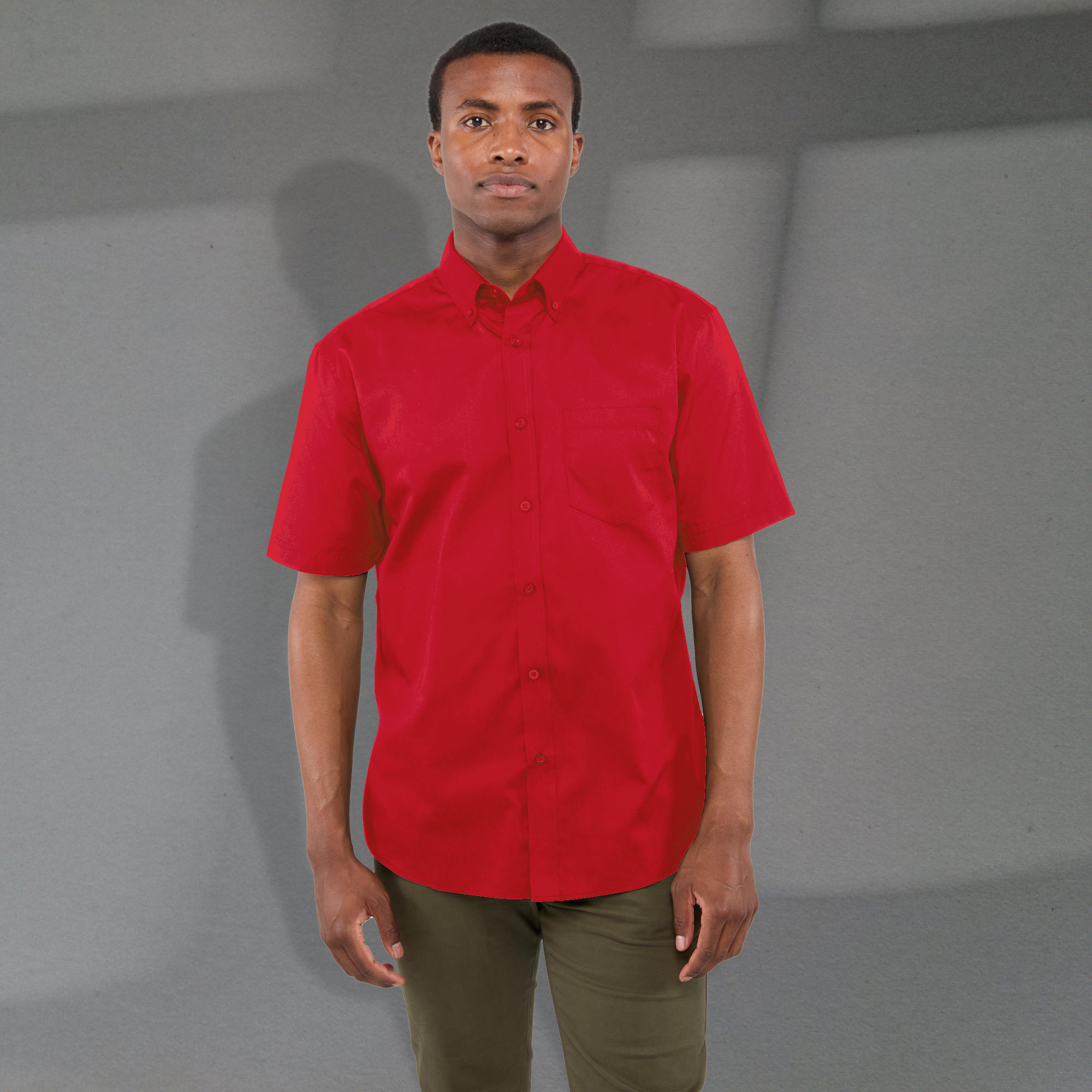 Picture of Men's STIRLING Short Sleeve Button Up Shirt