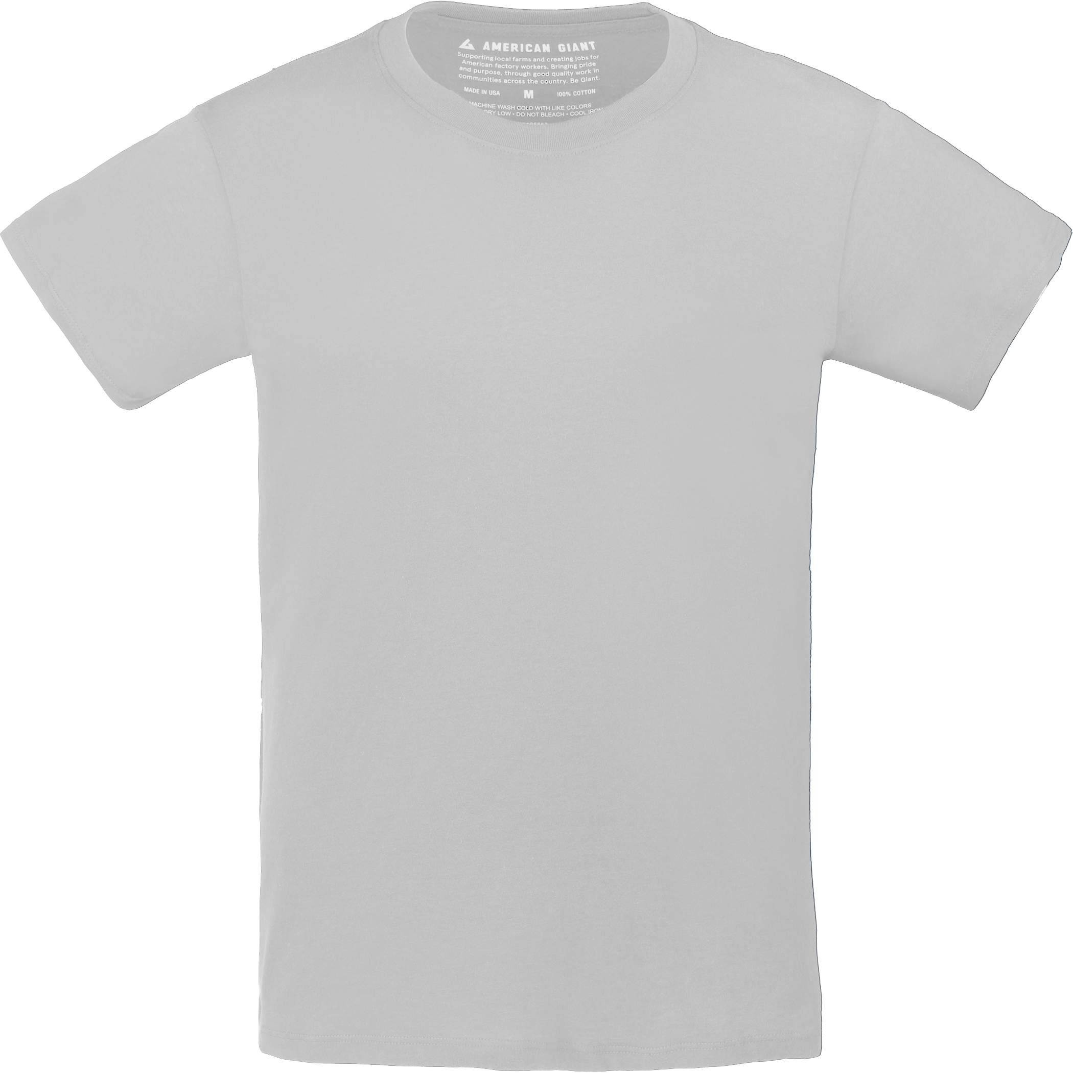 Picture of Women's American Giant Cotton Crew Neck Short Sleeve T-Shirt