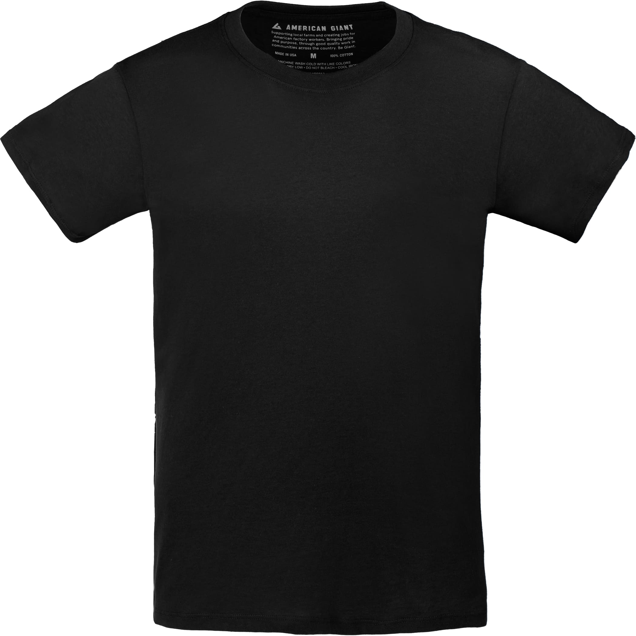 Picture of Women's American Giant Cotton Crew Neck Short Sleeve T-Shirt
